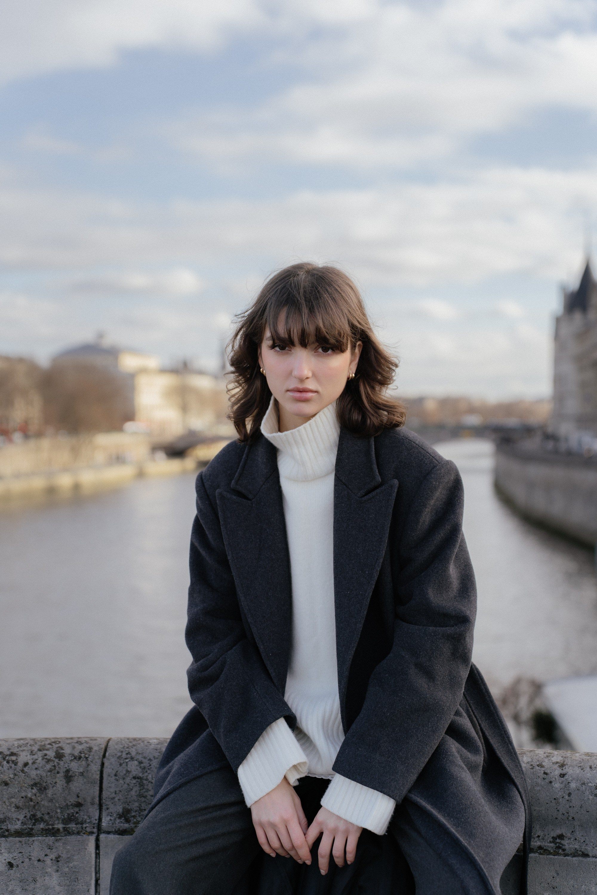 Solo Portrait Session: Seine. Paris Photographer & Videographer