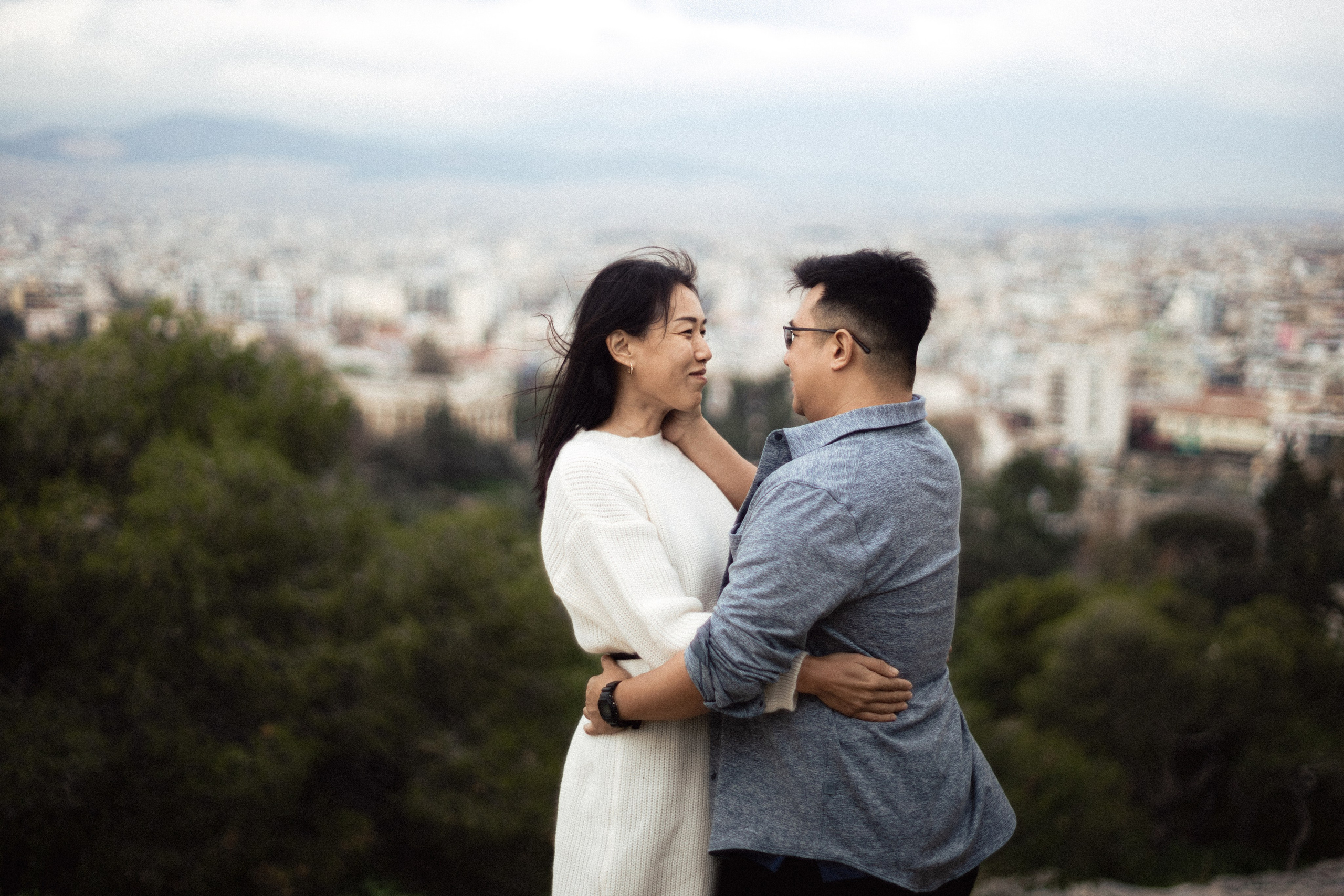 Jeremy and Alice in Athens. Photographer in Greece Kristina
