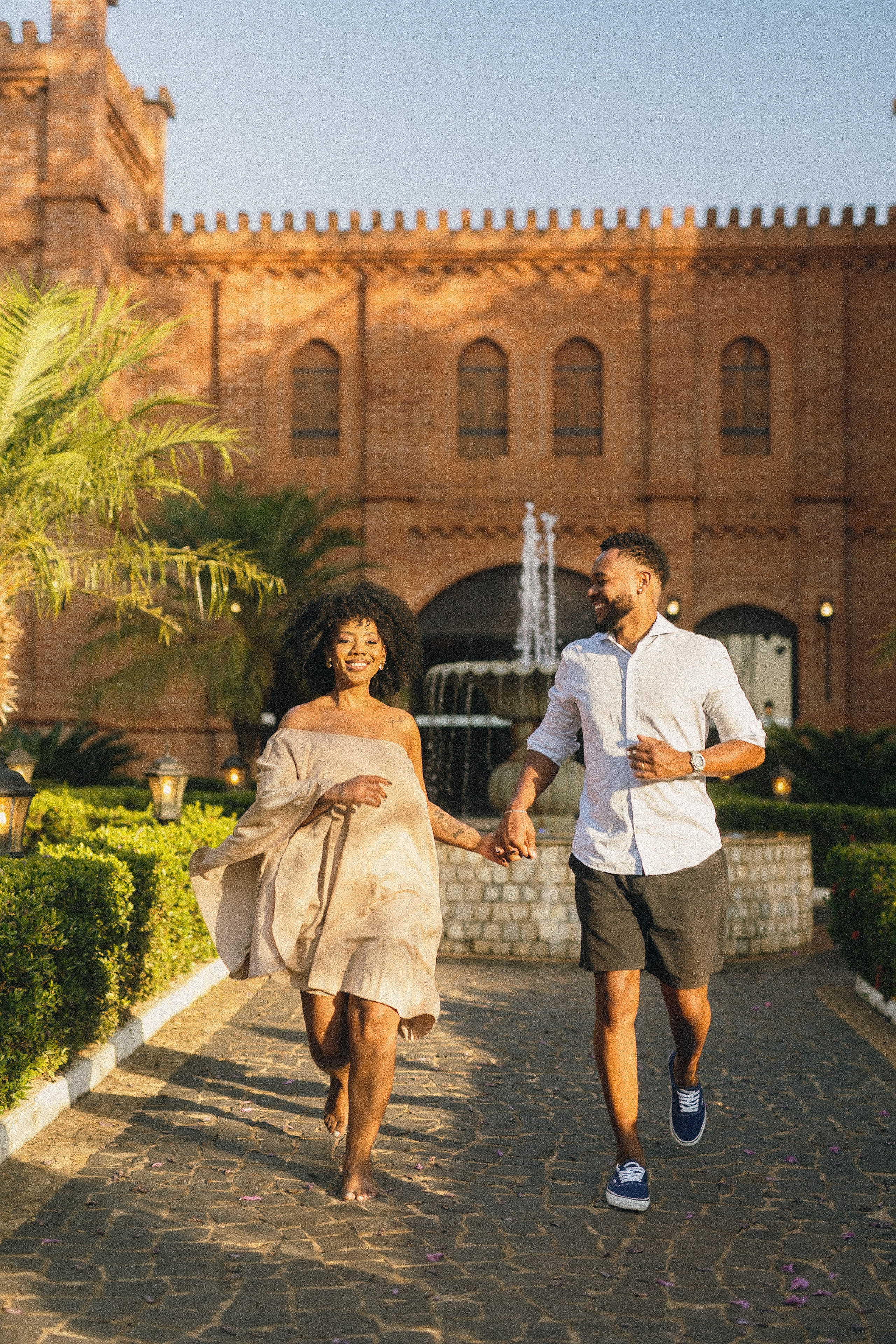 Pré Wedding — Joyce e Murilo (Espaço Muralha). Fotógrafo de casamento e Filmmaker de casamento