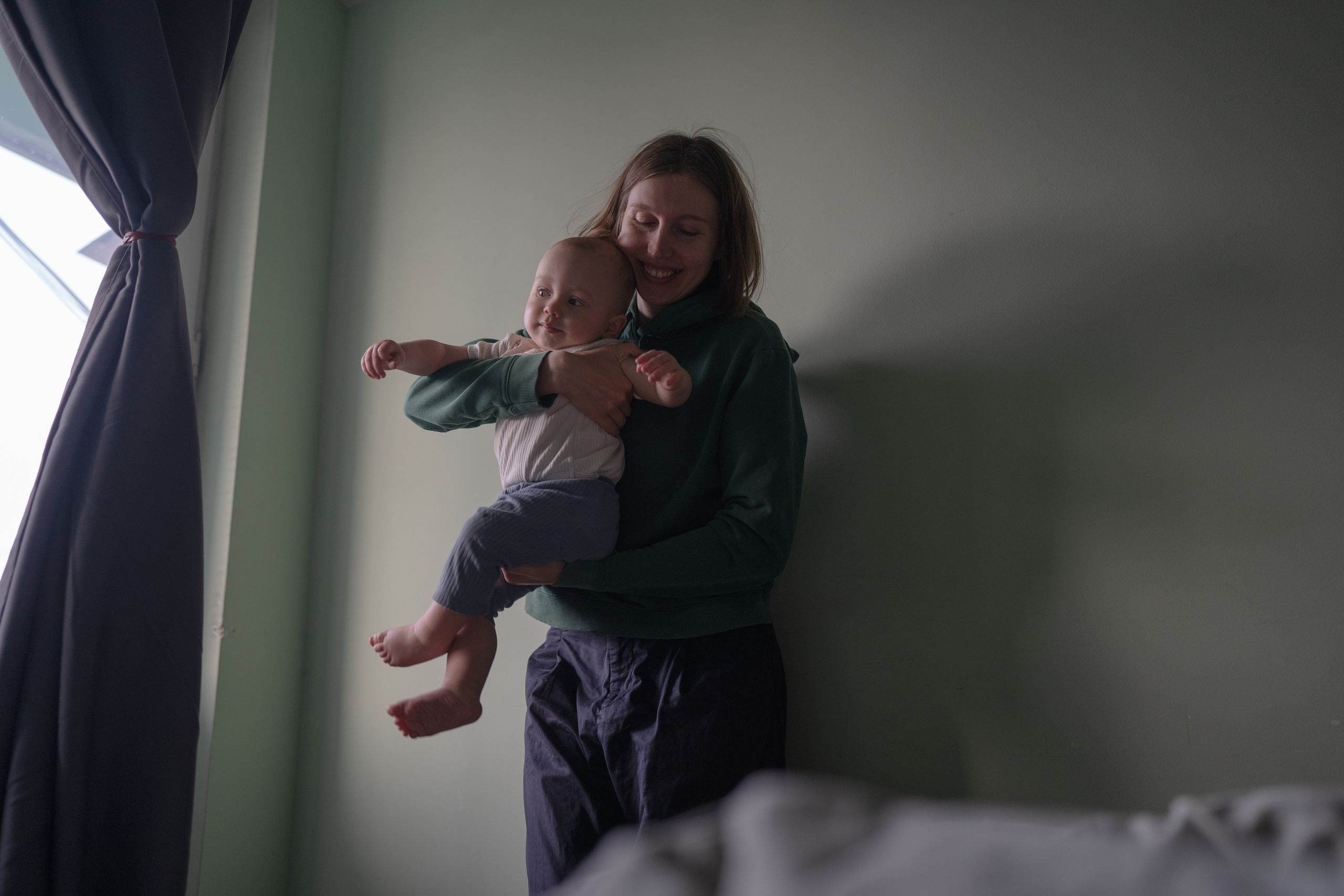 Alena, Vlad and their son Lev. Main