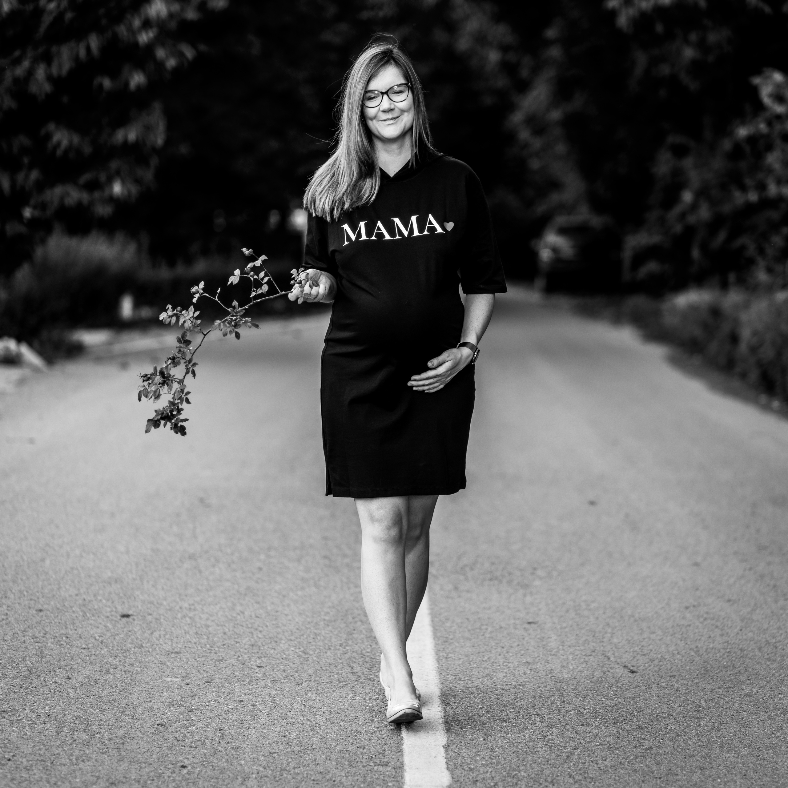 Jesenje fotografisanje trudnice