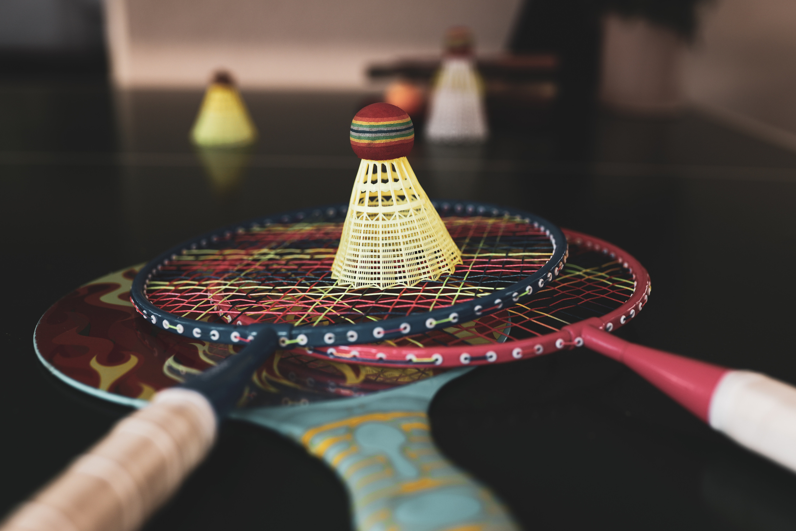 fotografija reketa za babmiton