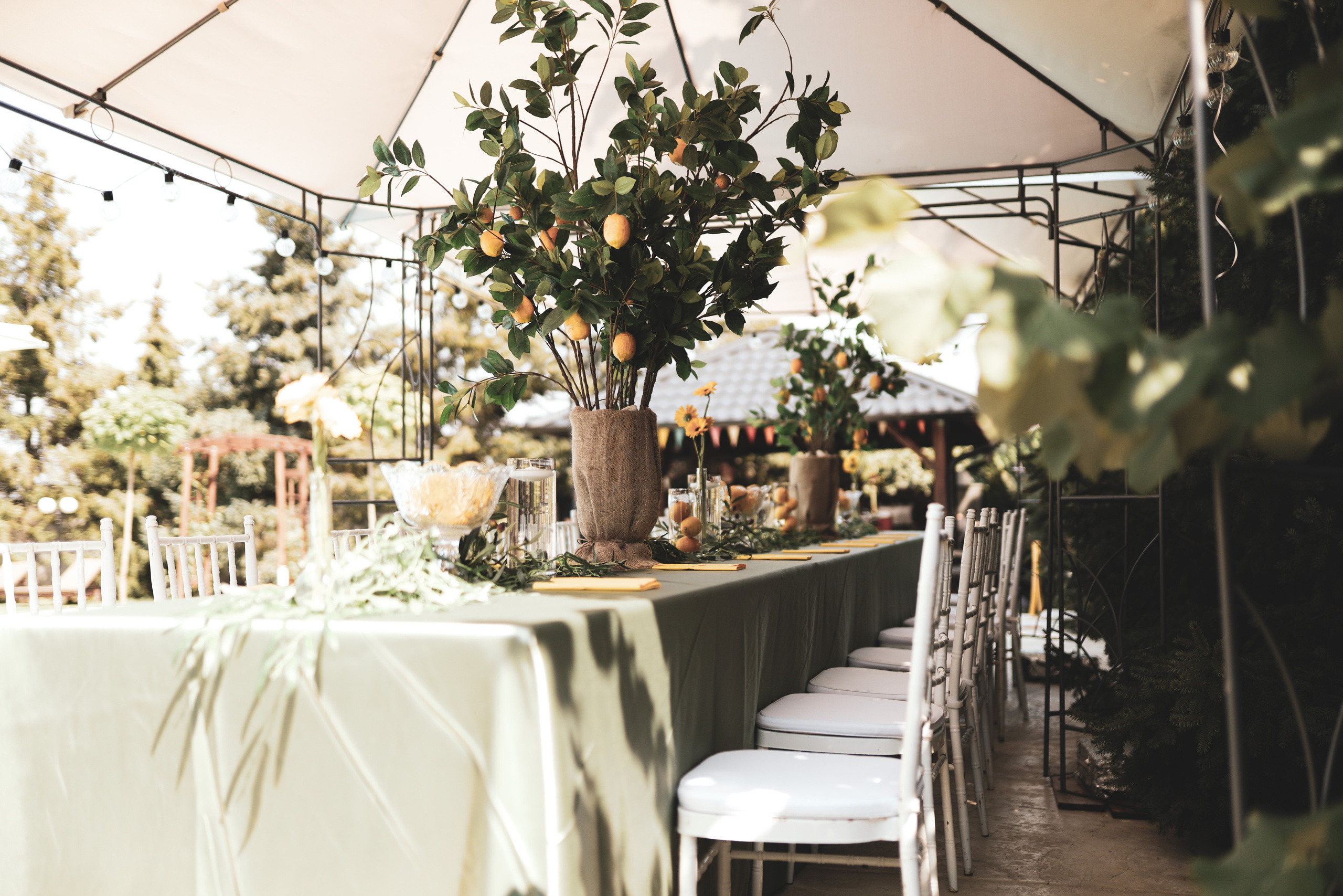 fotografije dekoracije na stolu za 18 rođendan