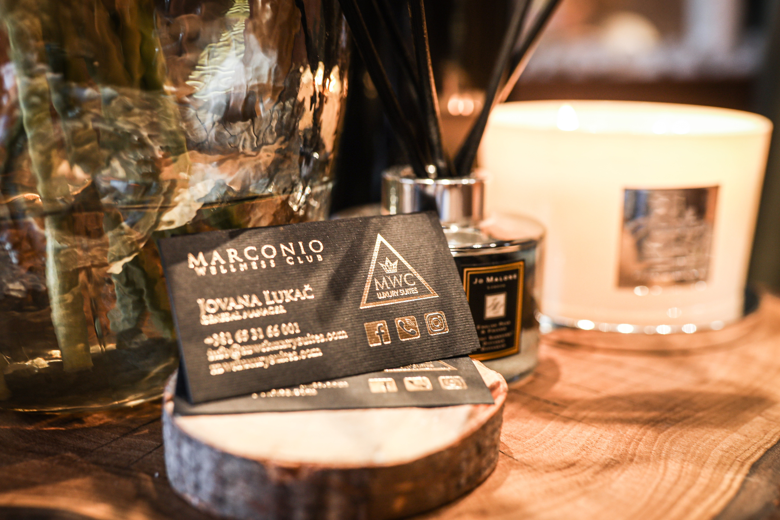 Fotografije enternijer luksuznih Marconio spa apartmana sa bazenom