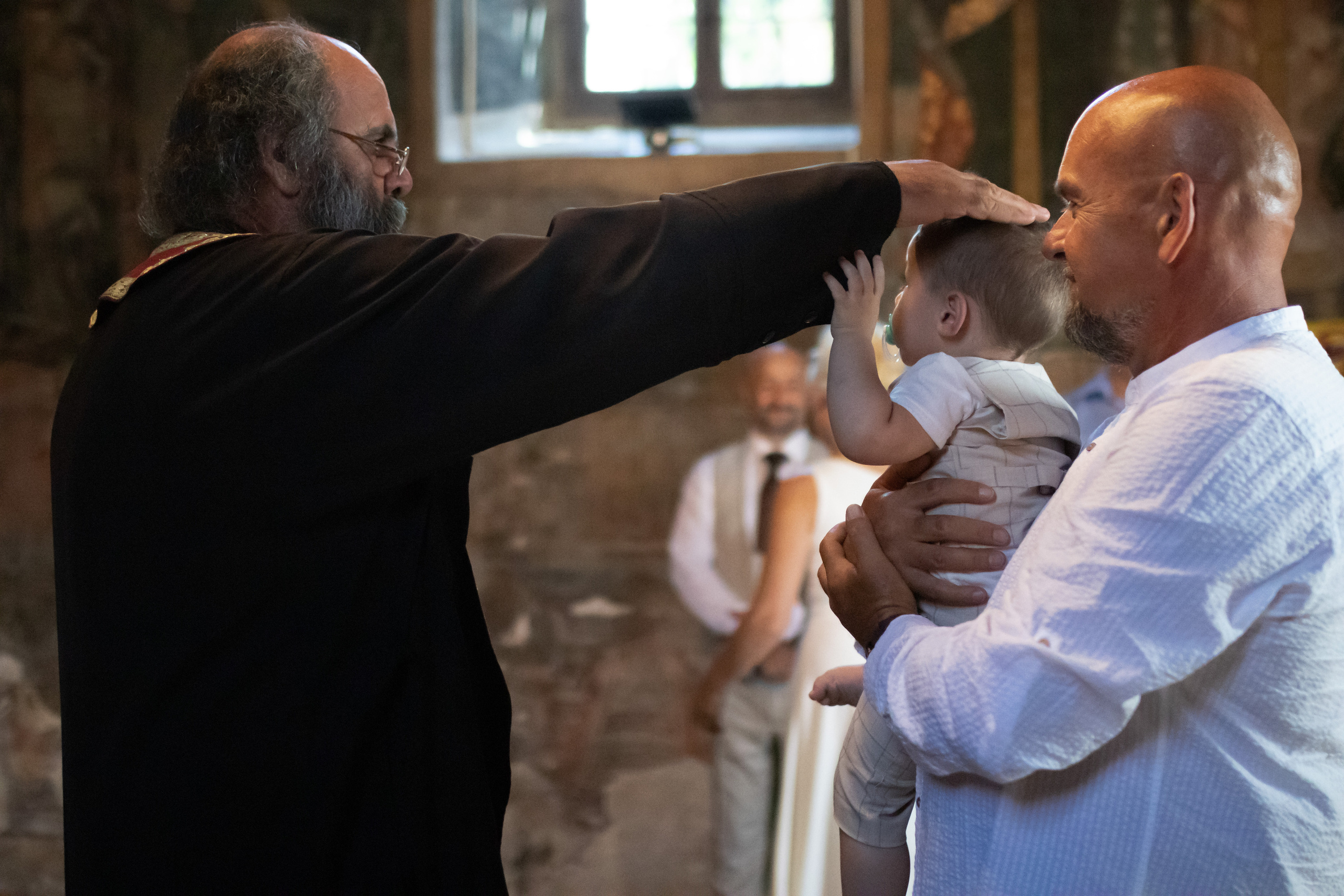 fotografija trenutaka sa krštenja