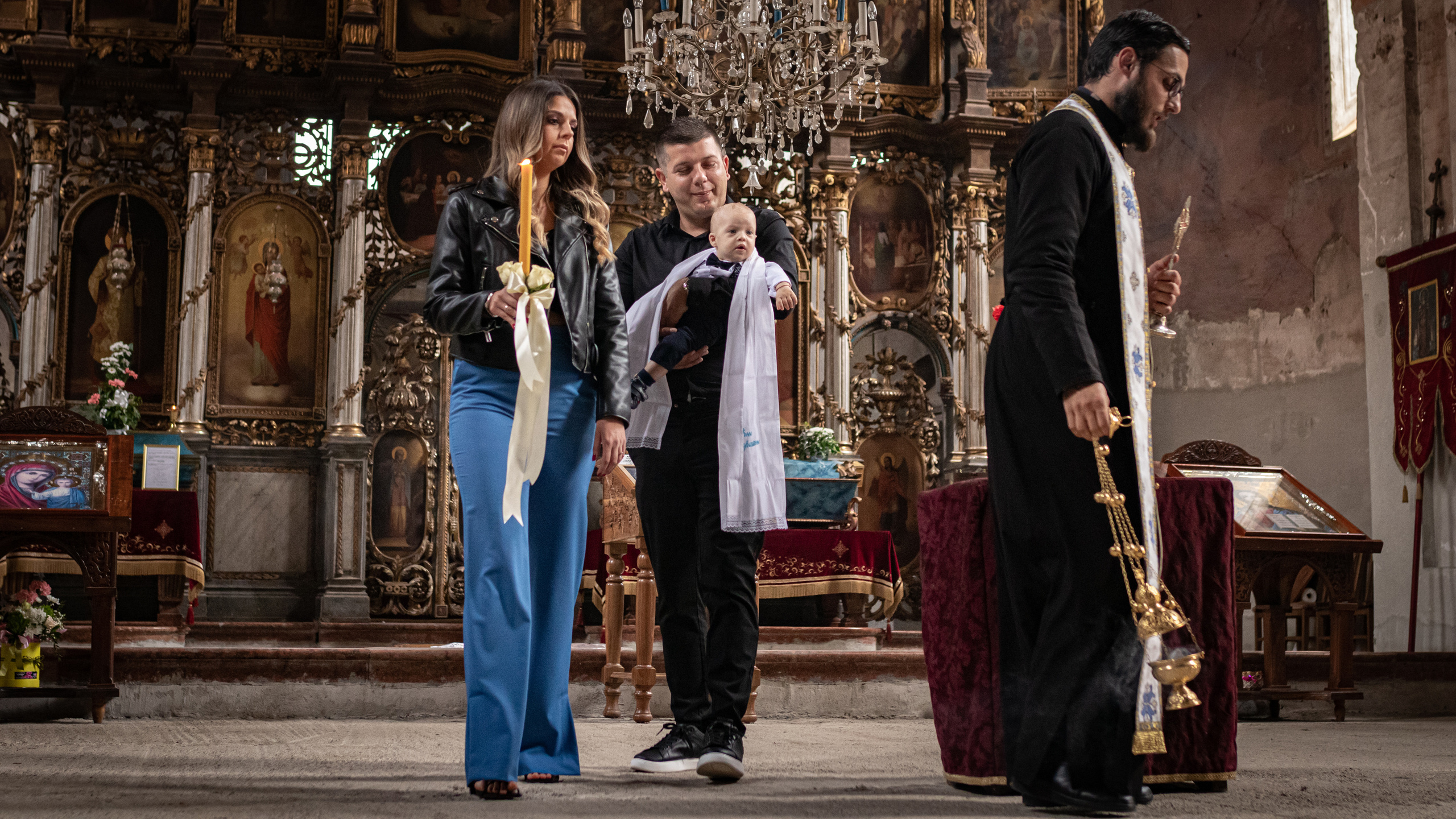 fotografisanje krštenja malog dečaka