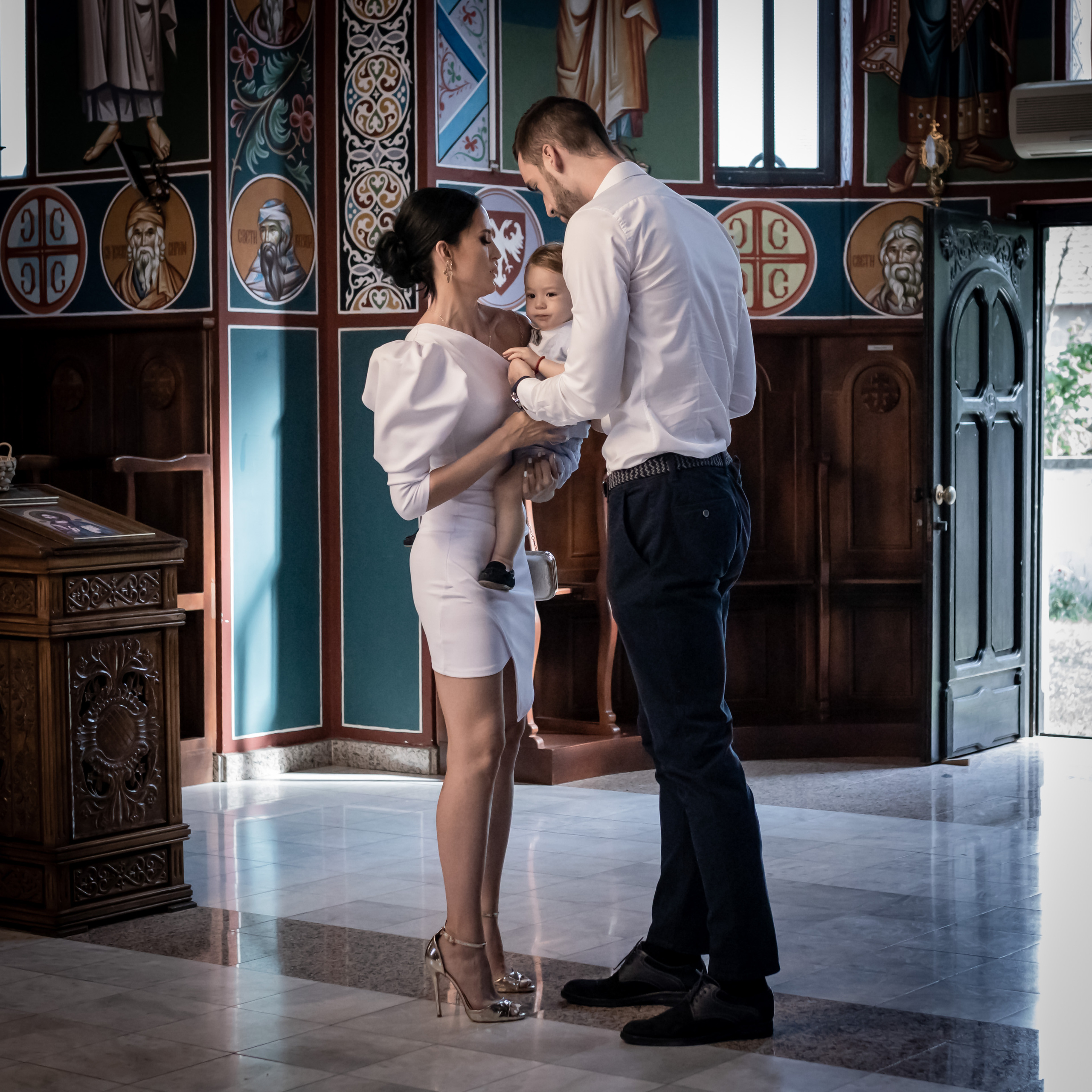 fotografija sa krštenja