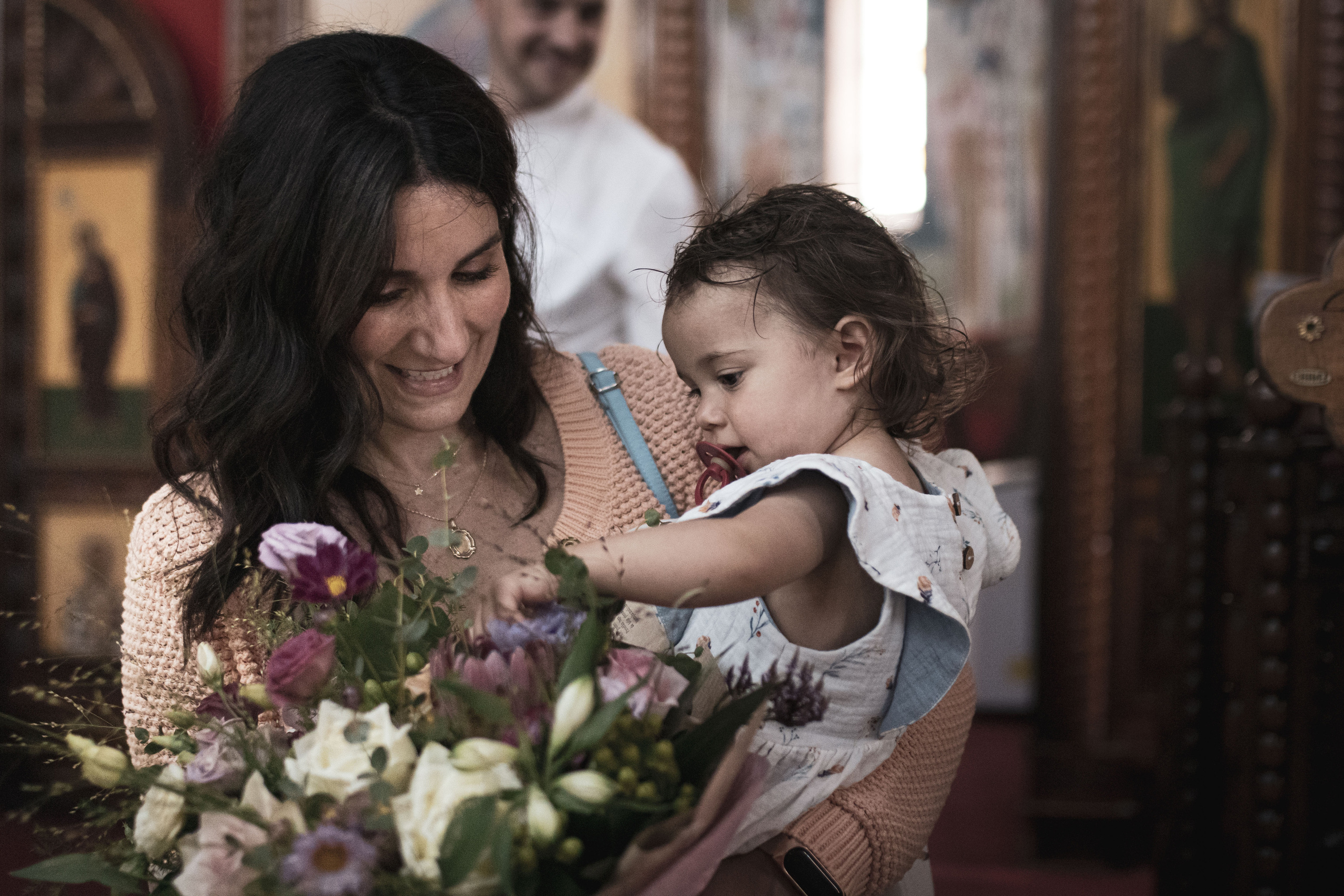 fotografija devojčice i majke