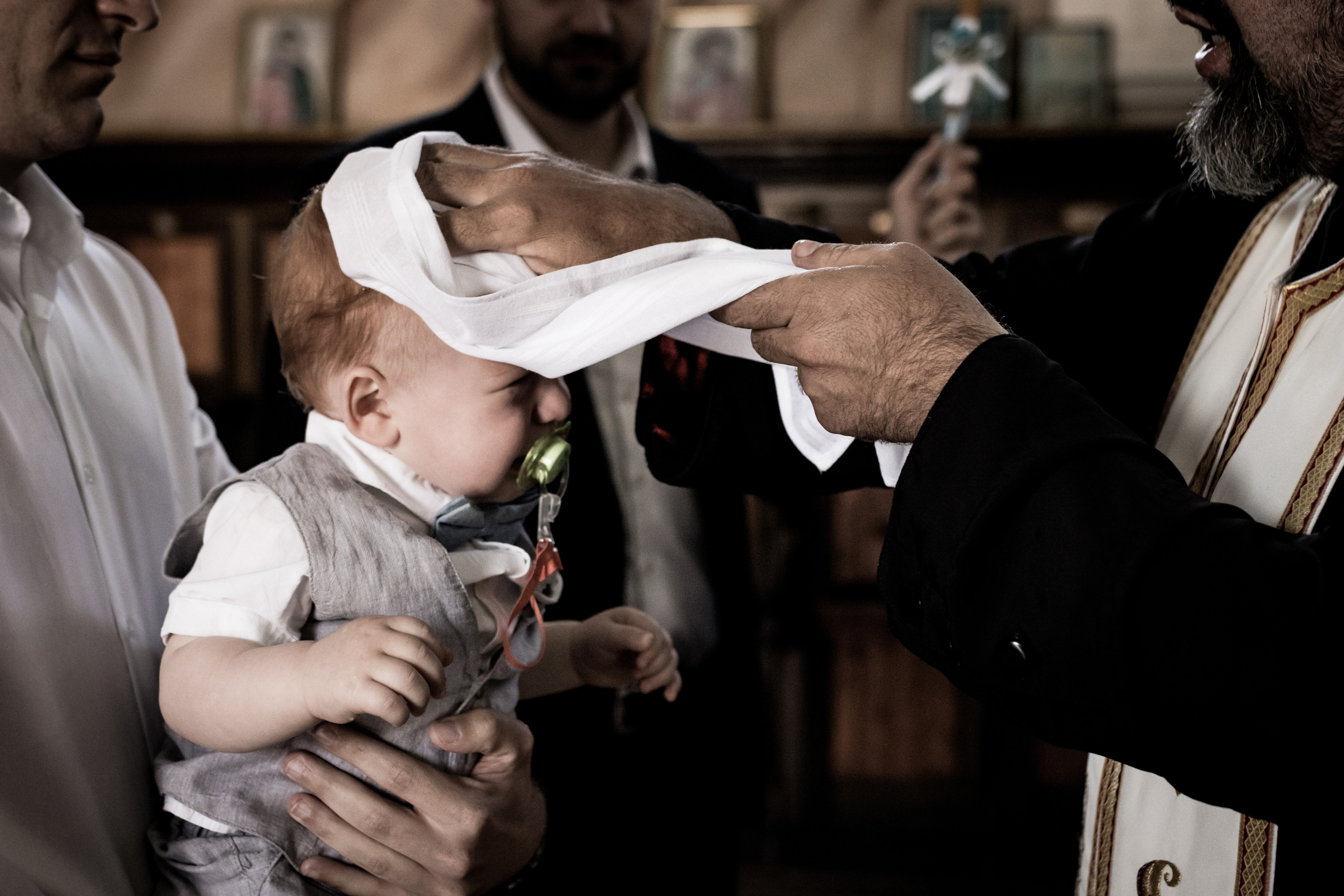 fotografisanje krštenja malog dečaka