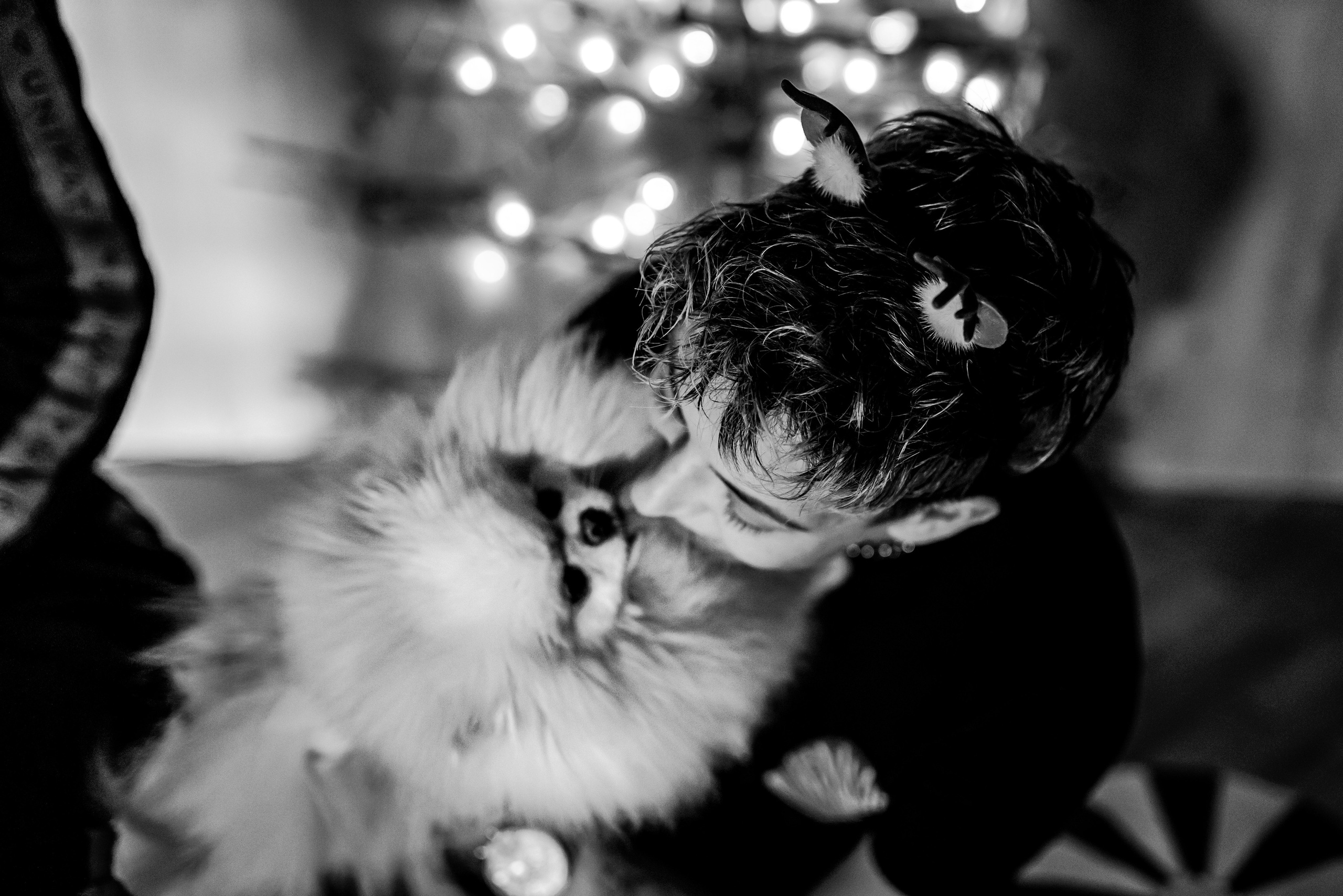 Praznična fotosesija sa elegantnim novogodišnjim setovima