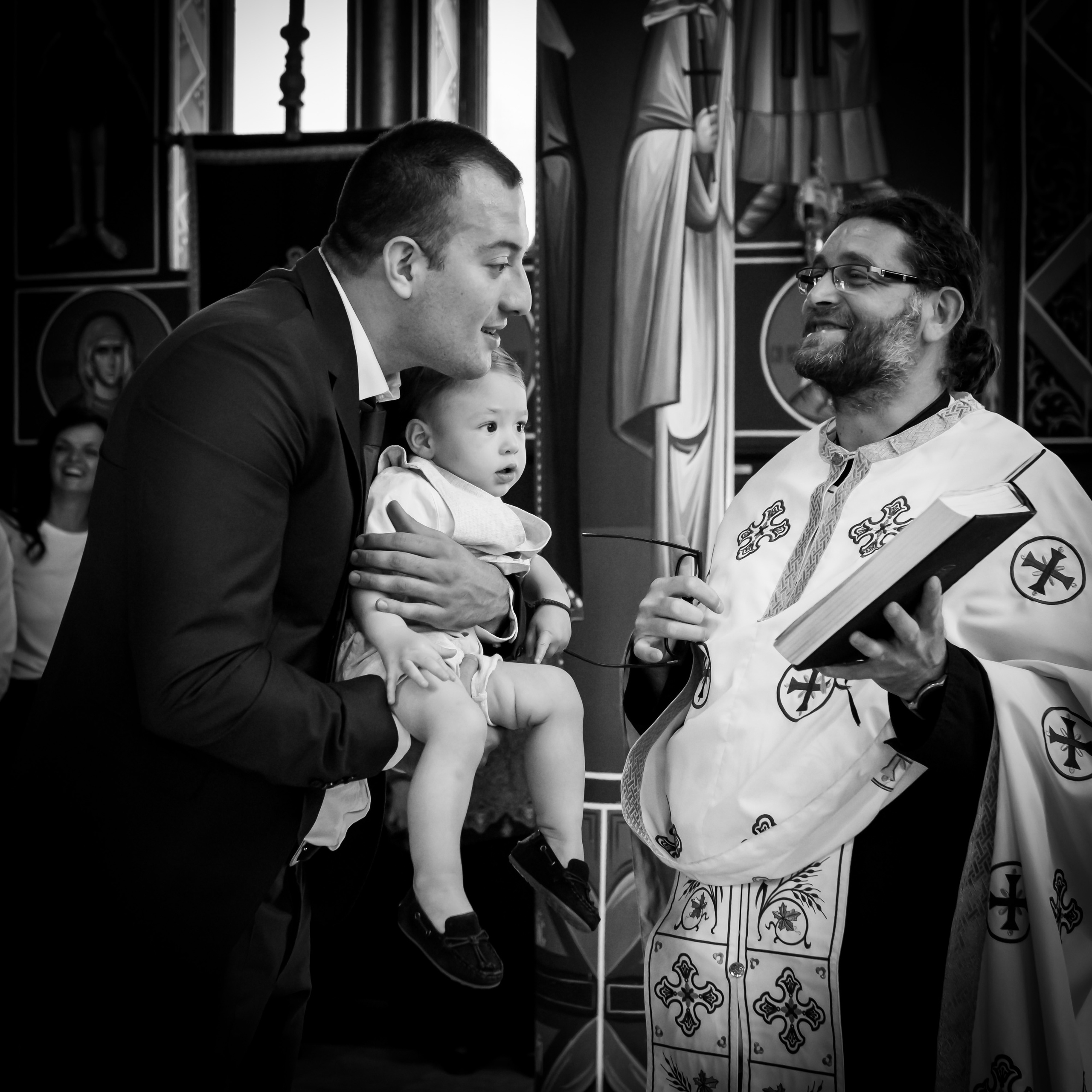 fcrno-bela fotografija krštenja