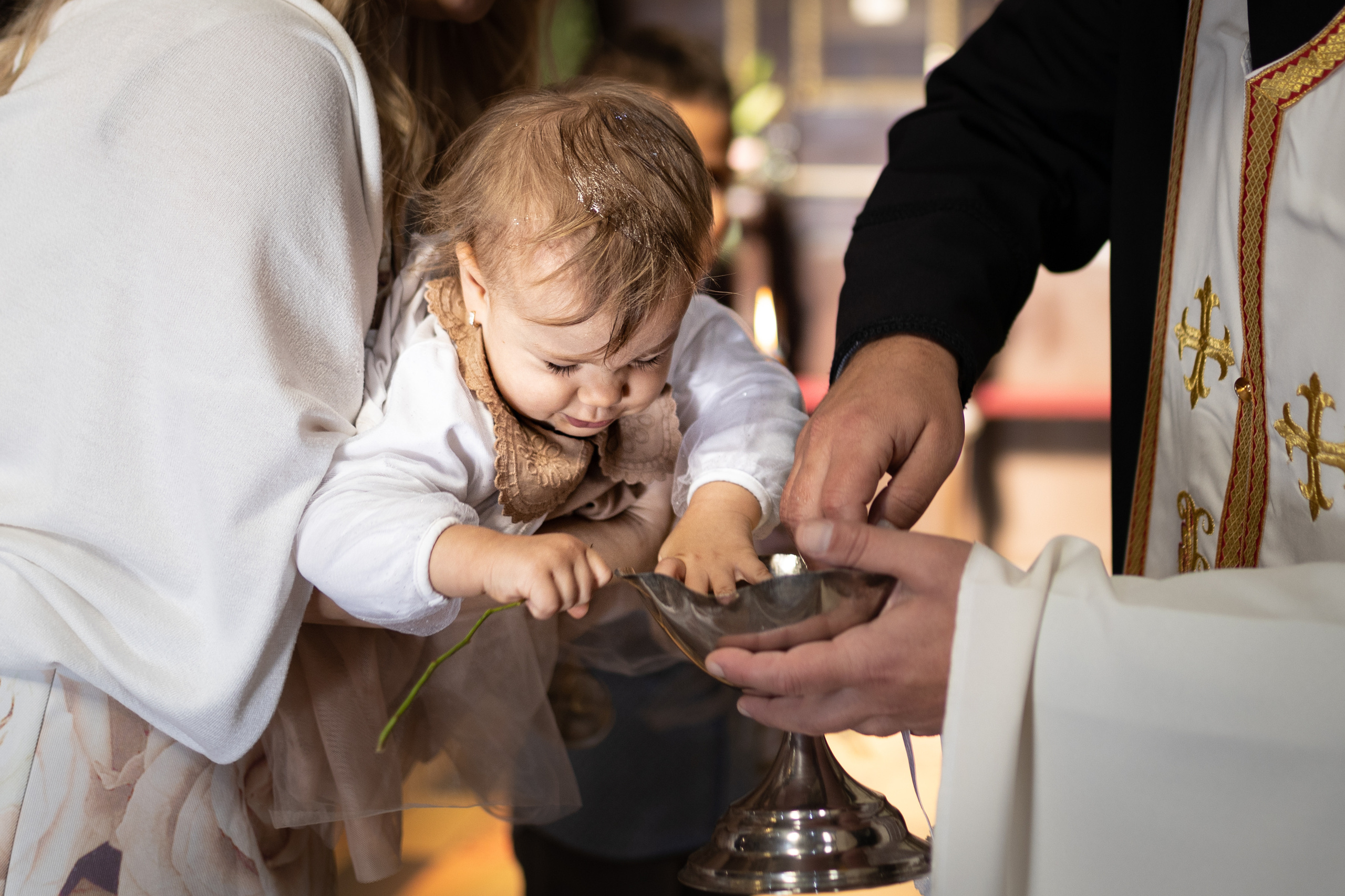 fotografisanje trenutaka sa krštenja
