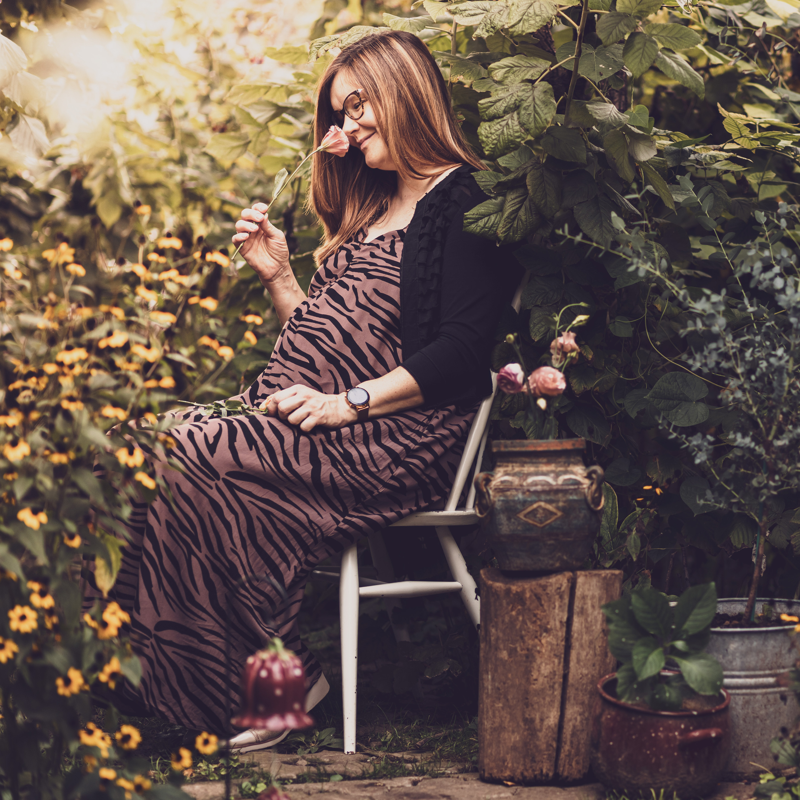 Jesenje fotografisanje trudnice