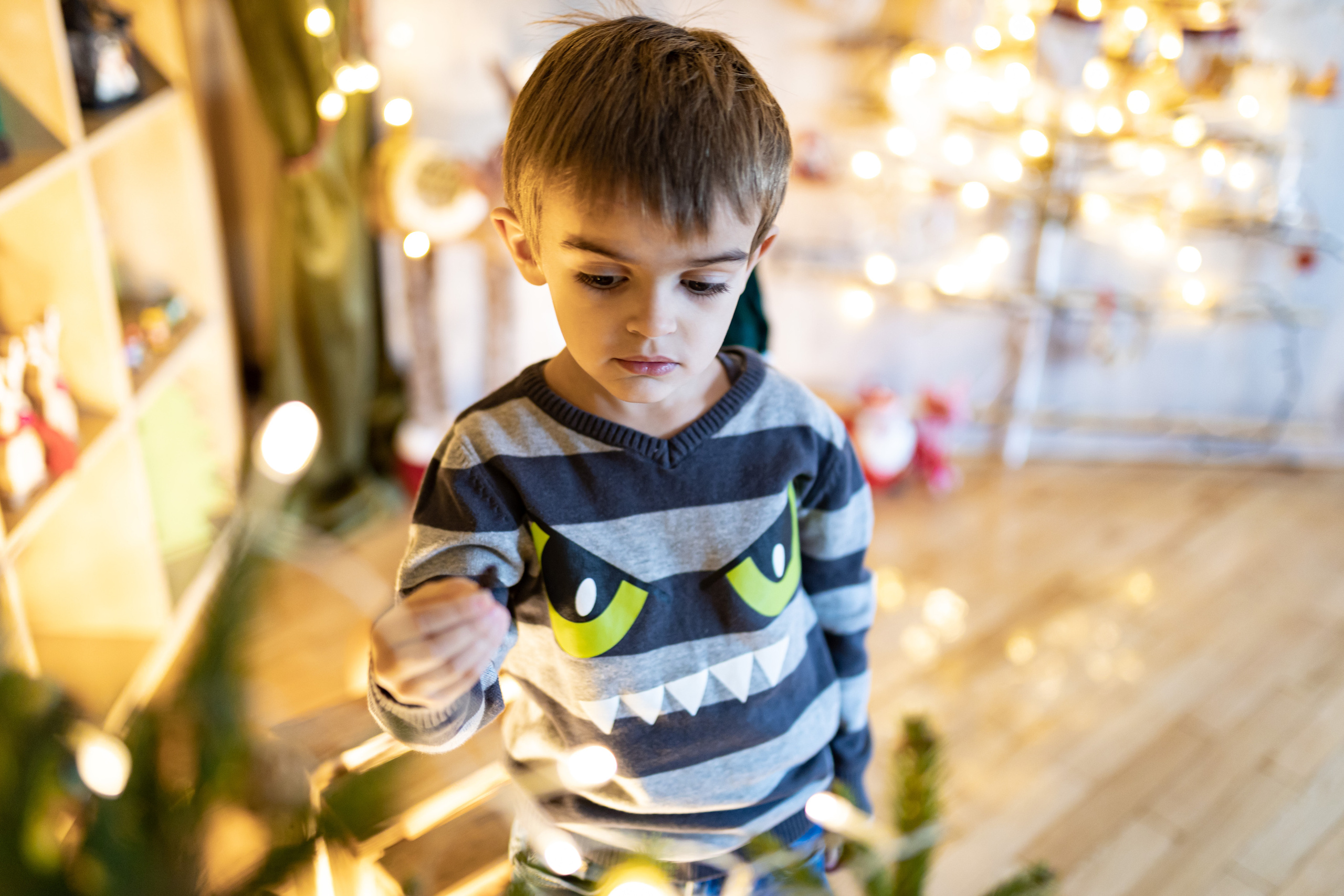 Dečije studijsko novogodišnje fotografisanje Ruma