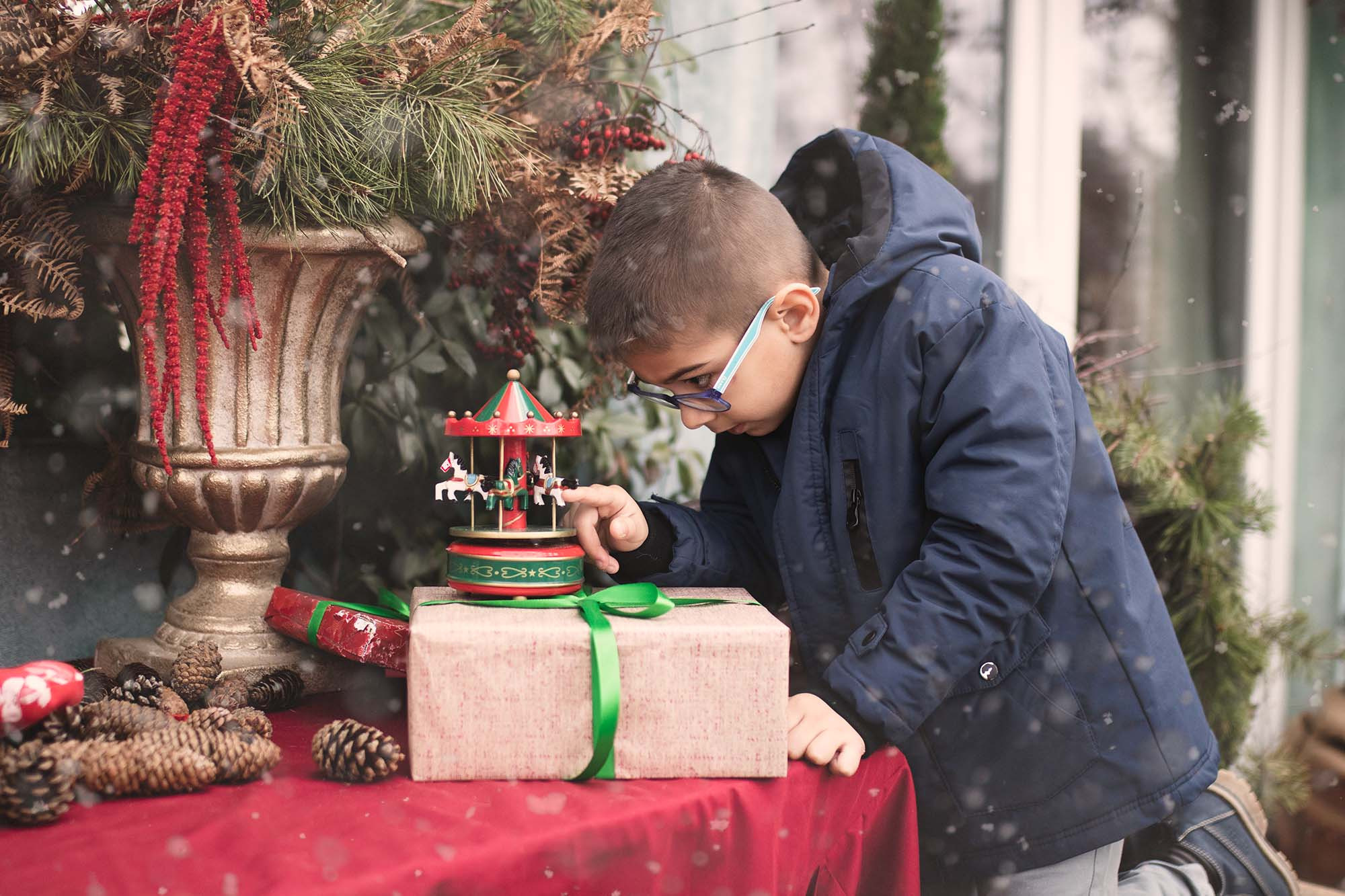 Porodicno praznicno fotografisanje Novi Sad