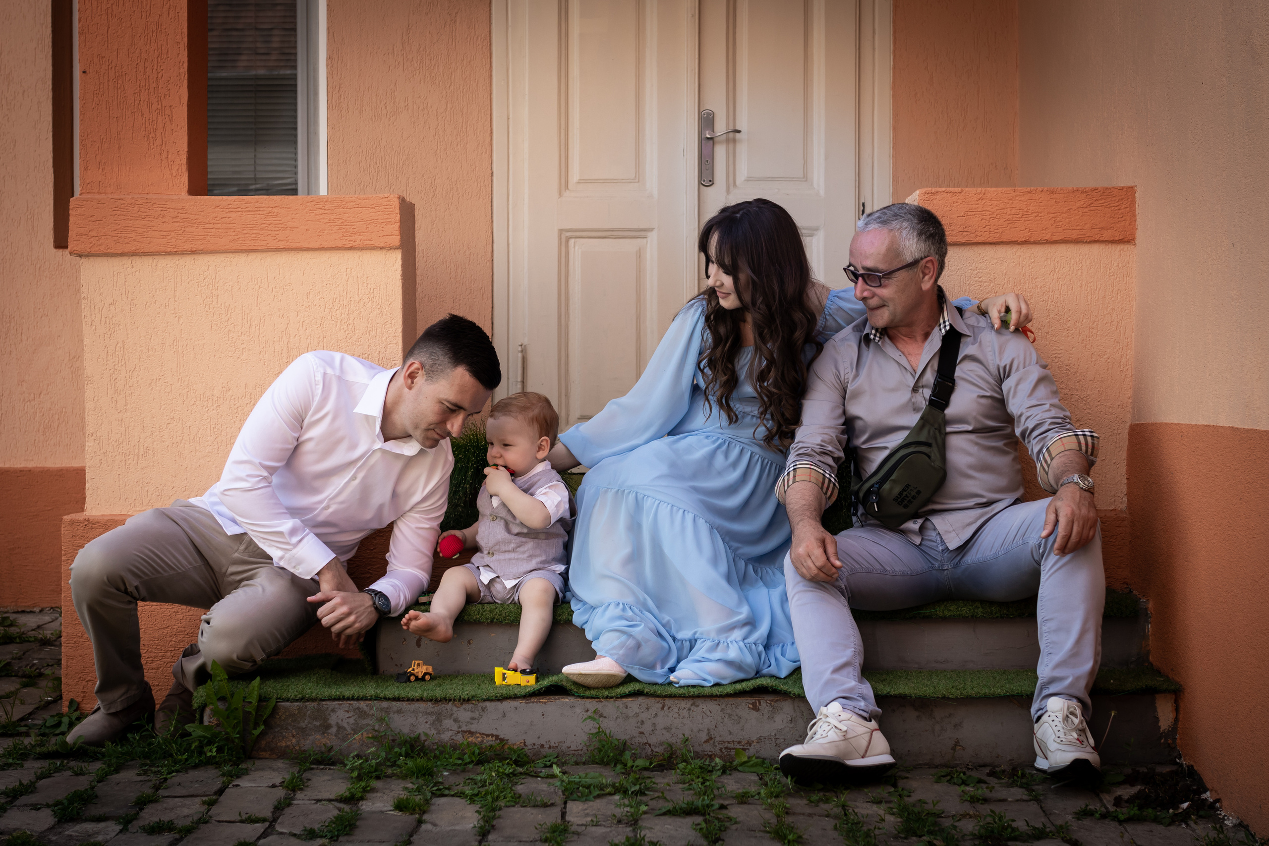 fotografija članova porodice