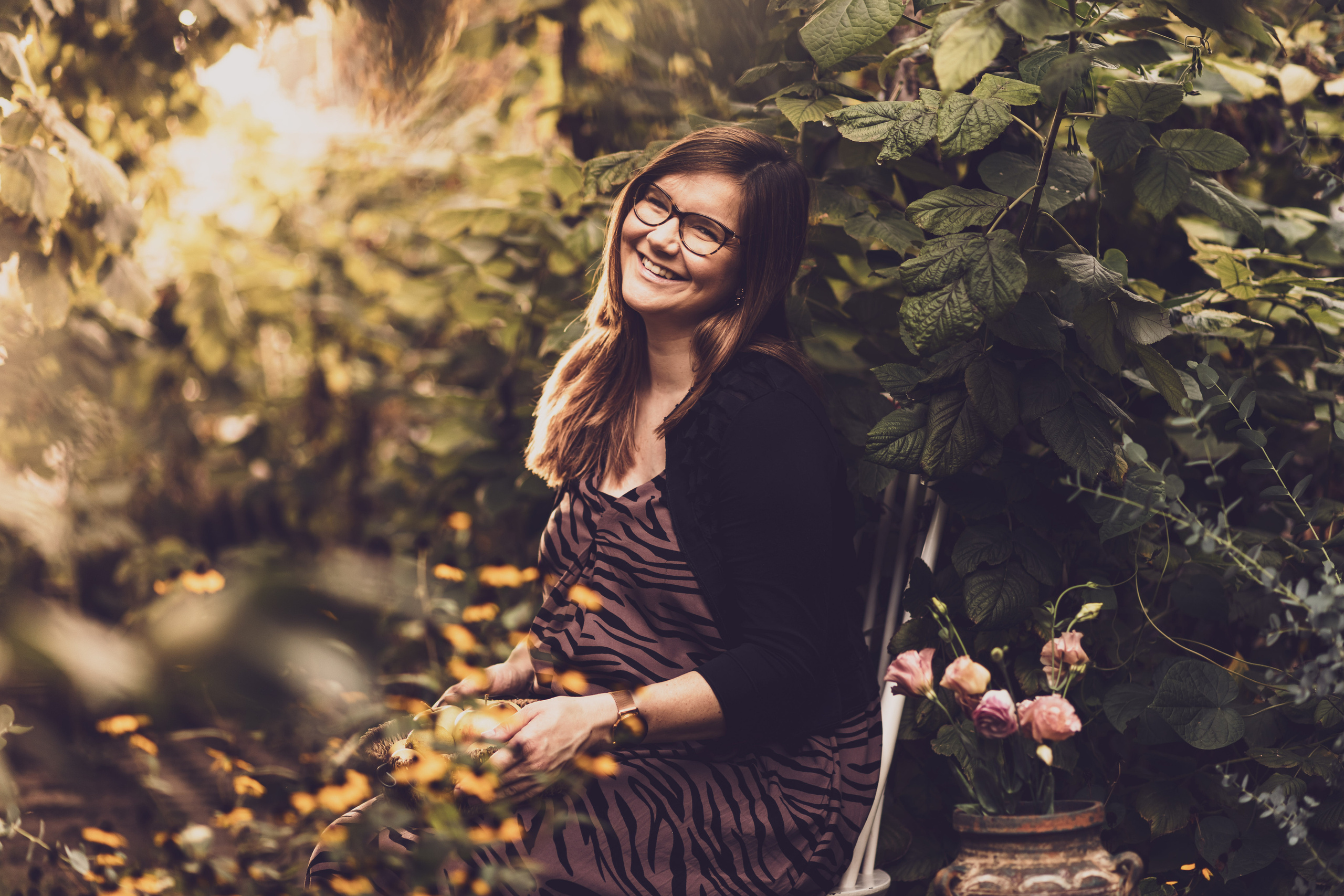 Jesenje fotografisanje trudnice