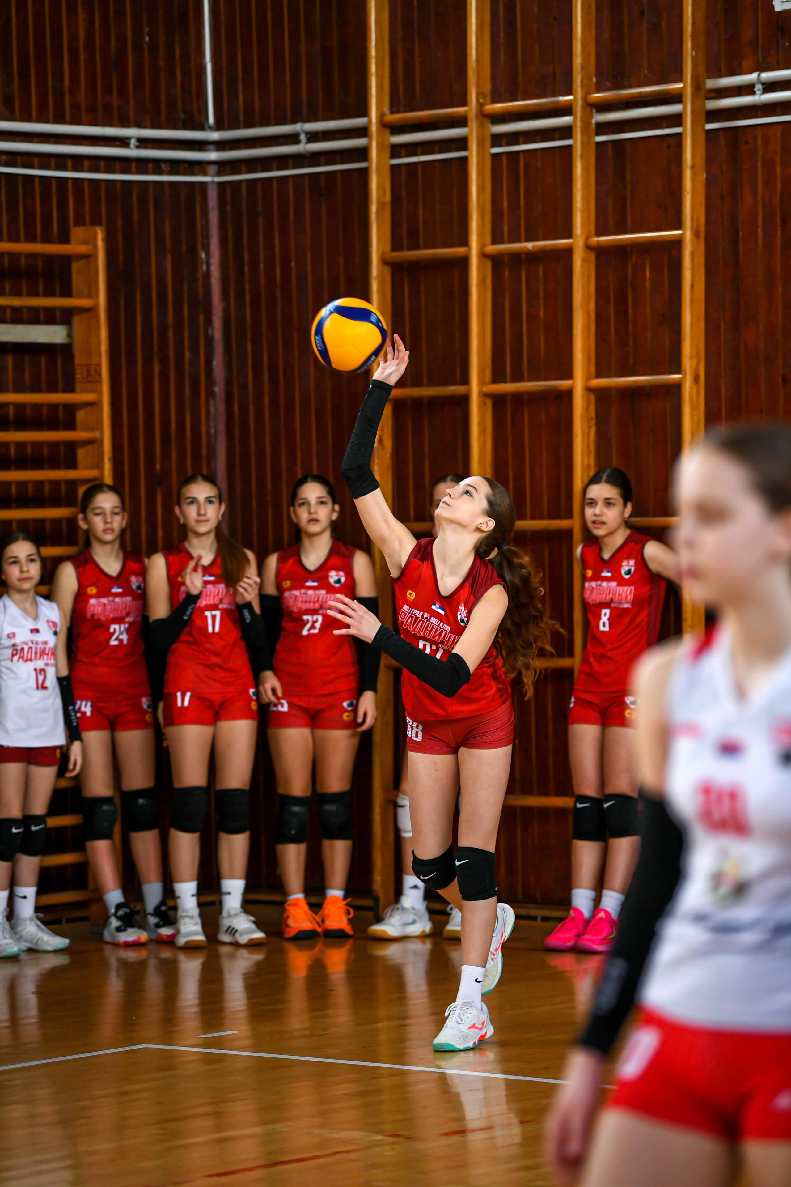 Odbojka 22.03.  Radnicki KG — BlockVolley JAG. Foto Simic Jagodina