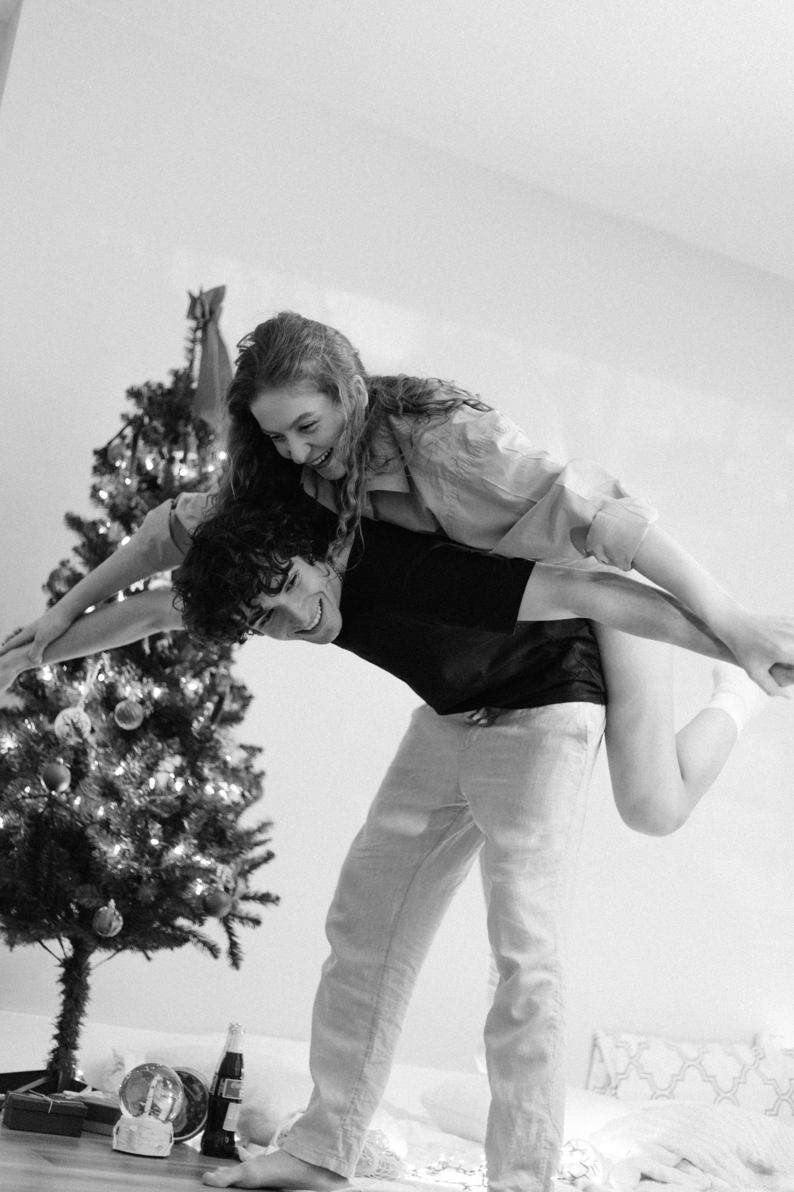 Christmas magic together. Home