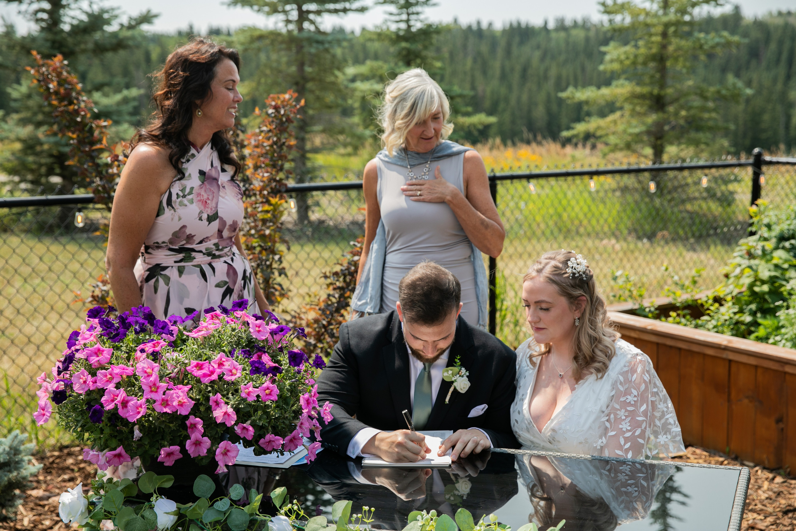 Matthew & Meagan Wedding. Fotografía accesible en Calgary