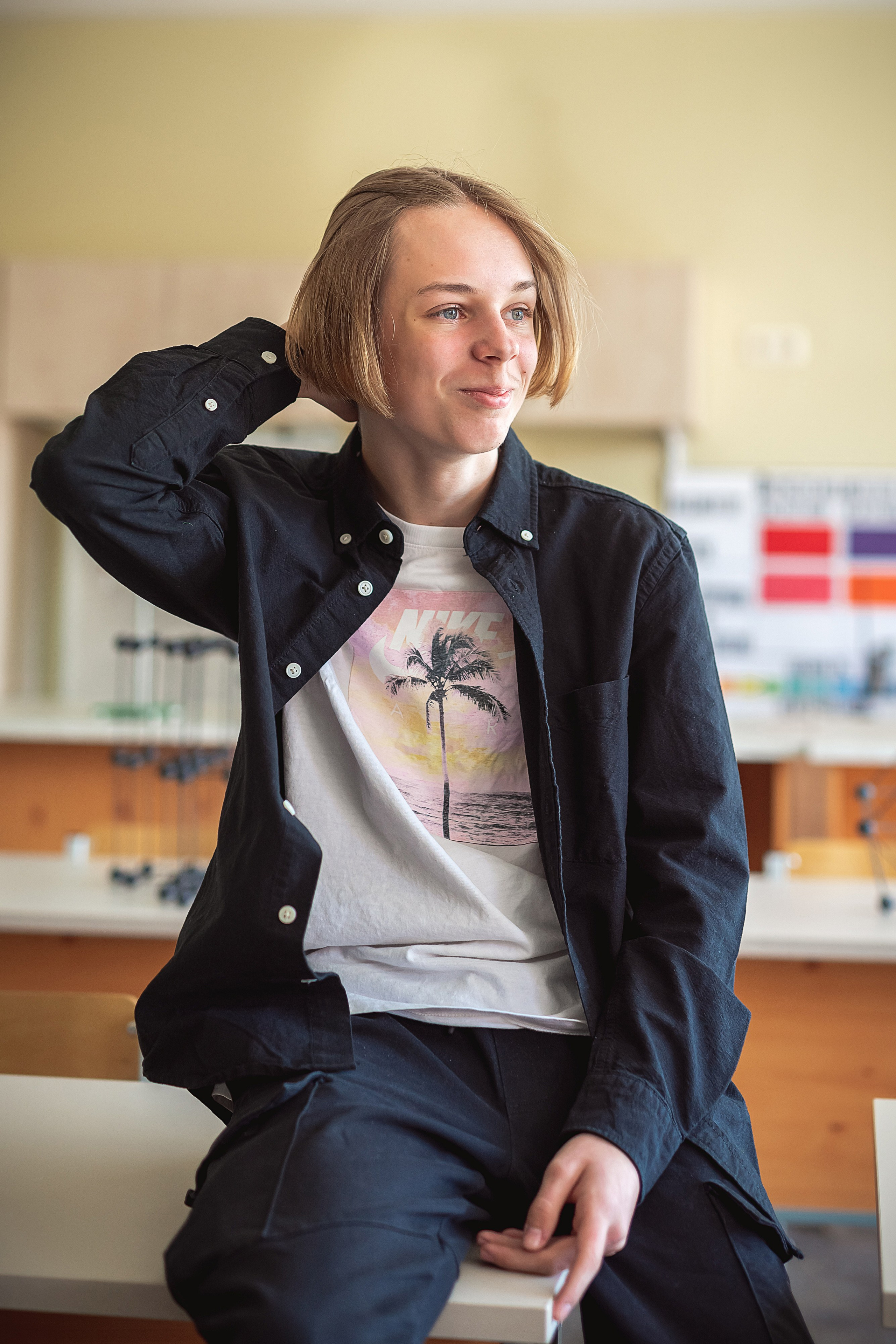 95. Vidusskola, 9 Klase. Fotogrāfs Rīgā. Gīmenes, individuālās un dažādu produktu fotosesijas