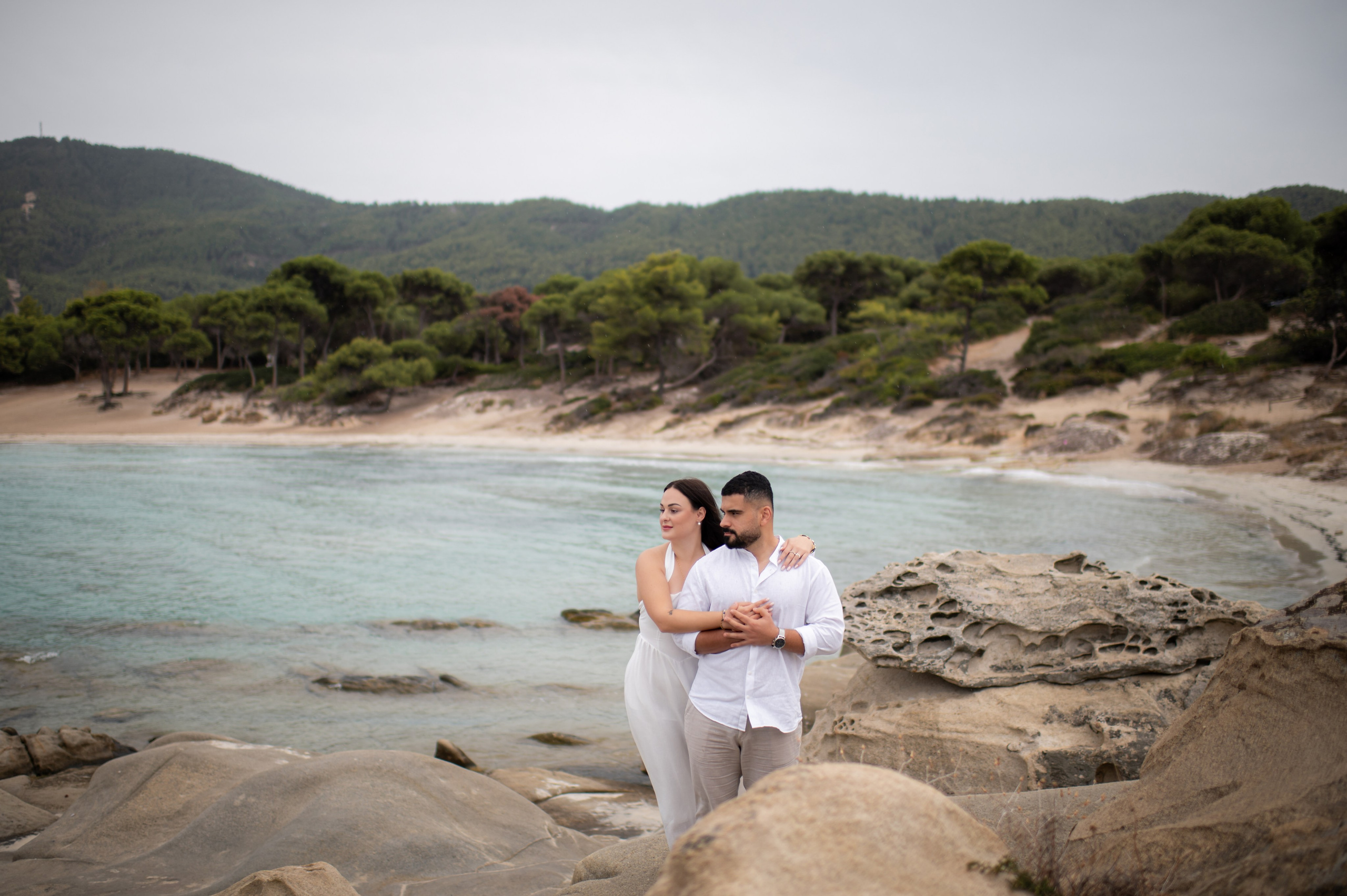 Family Karidi Beach. Family, children, portrait, and event photography in Thessaloniki