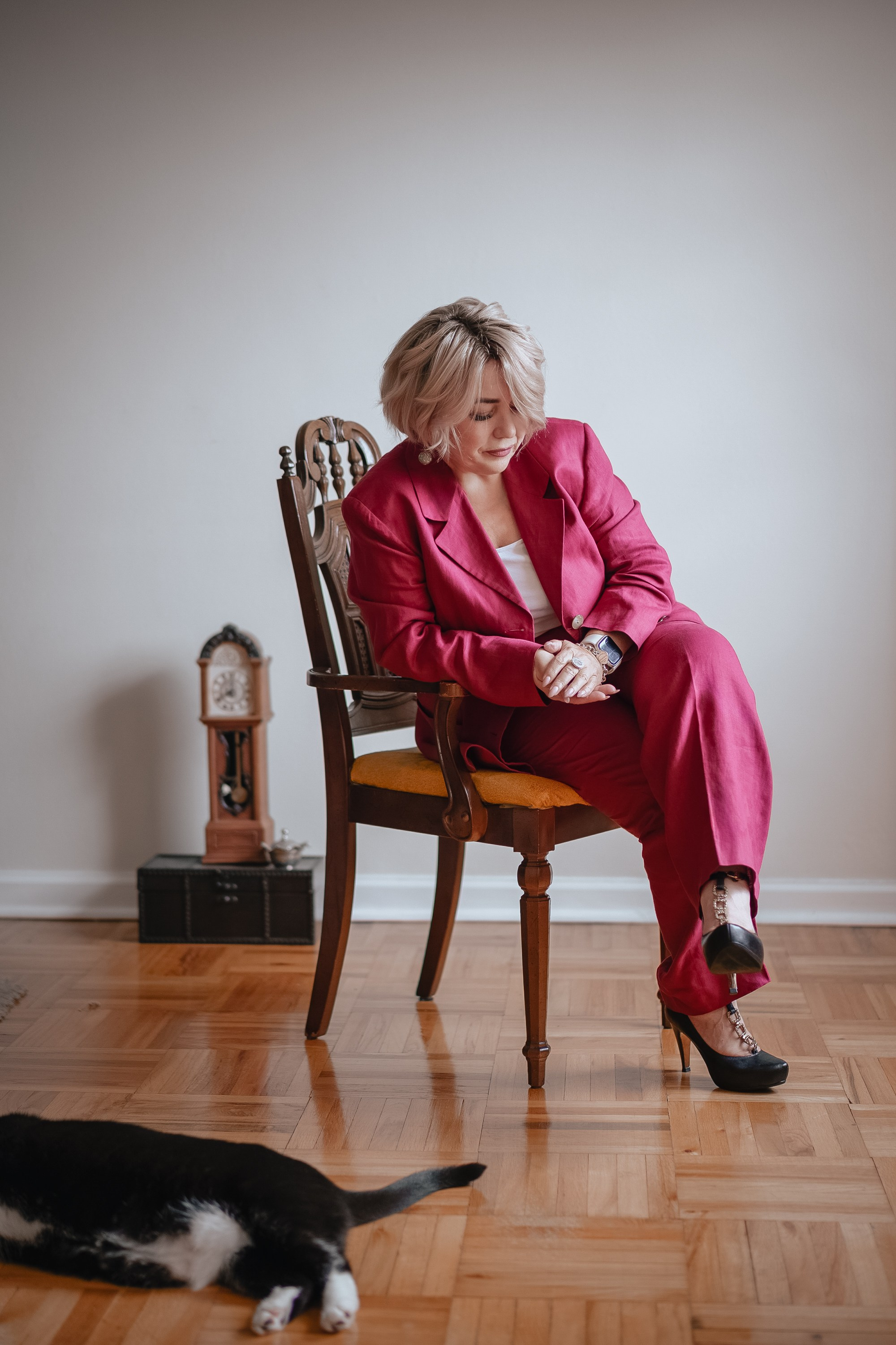 Business Lady Marina. Portrait and wedding photographer in New York