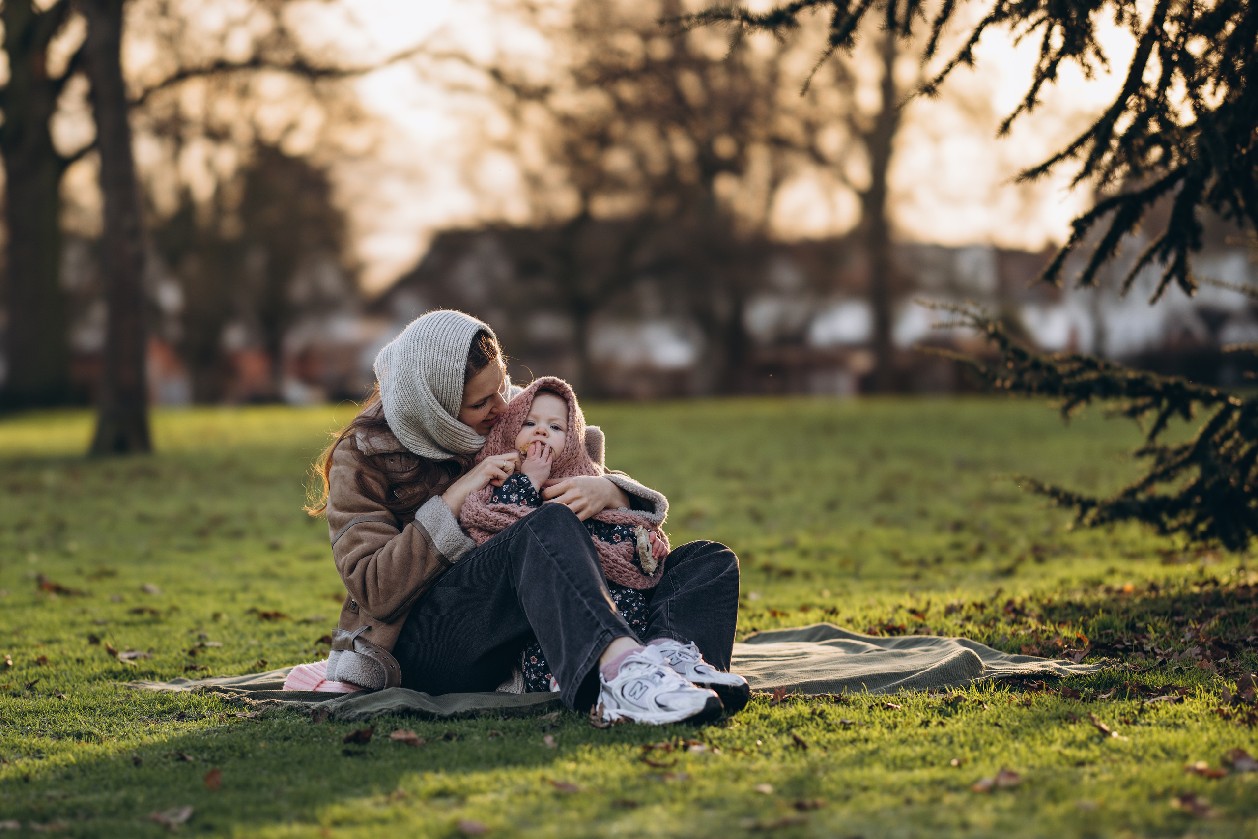 Asel with mum. Anastasia Klink, Photographer in London