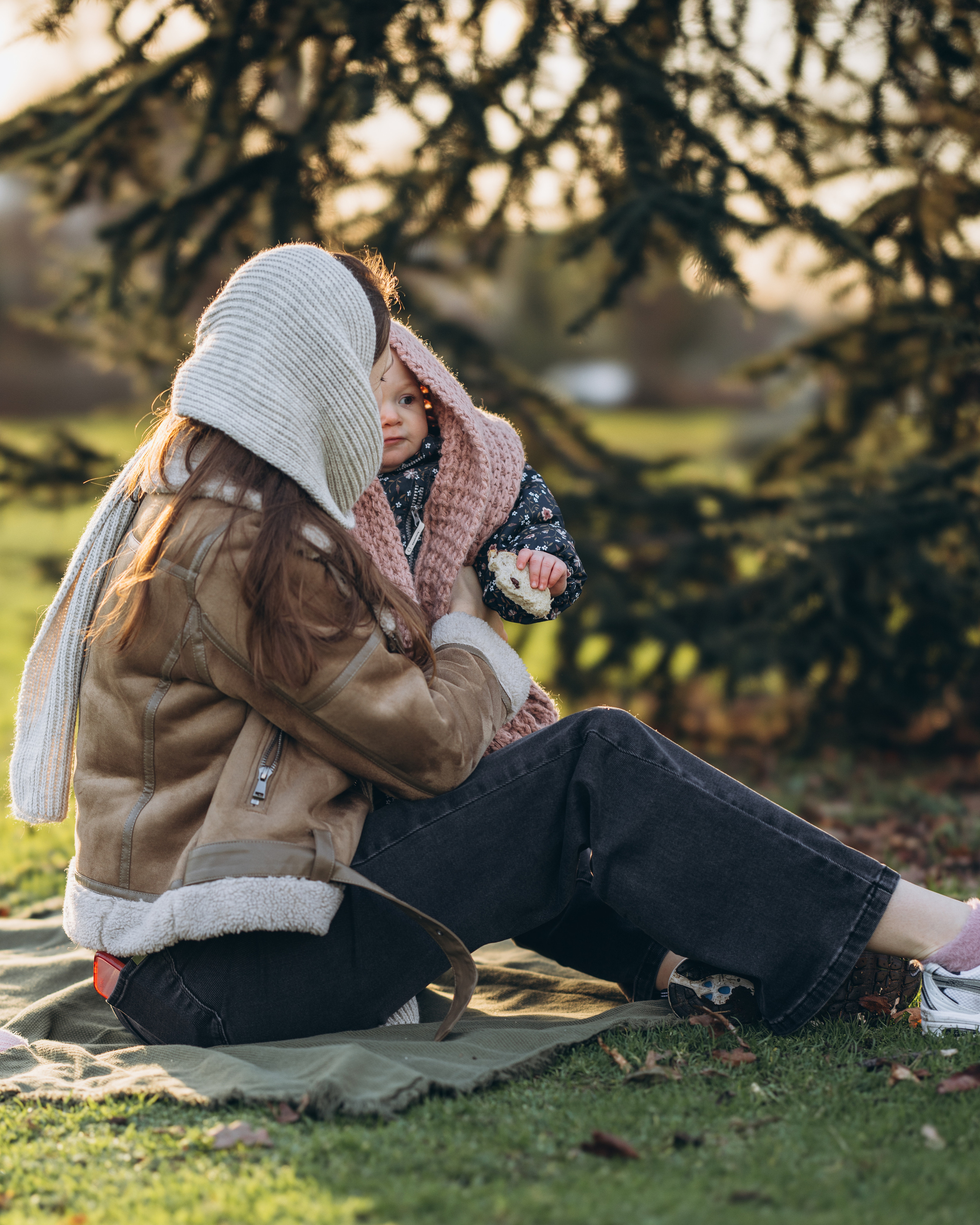 Asel with mum. Anastasia Klink, Photographer in London
