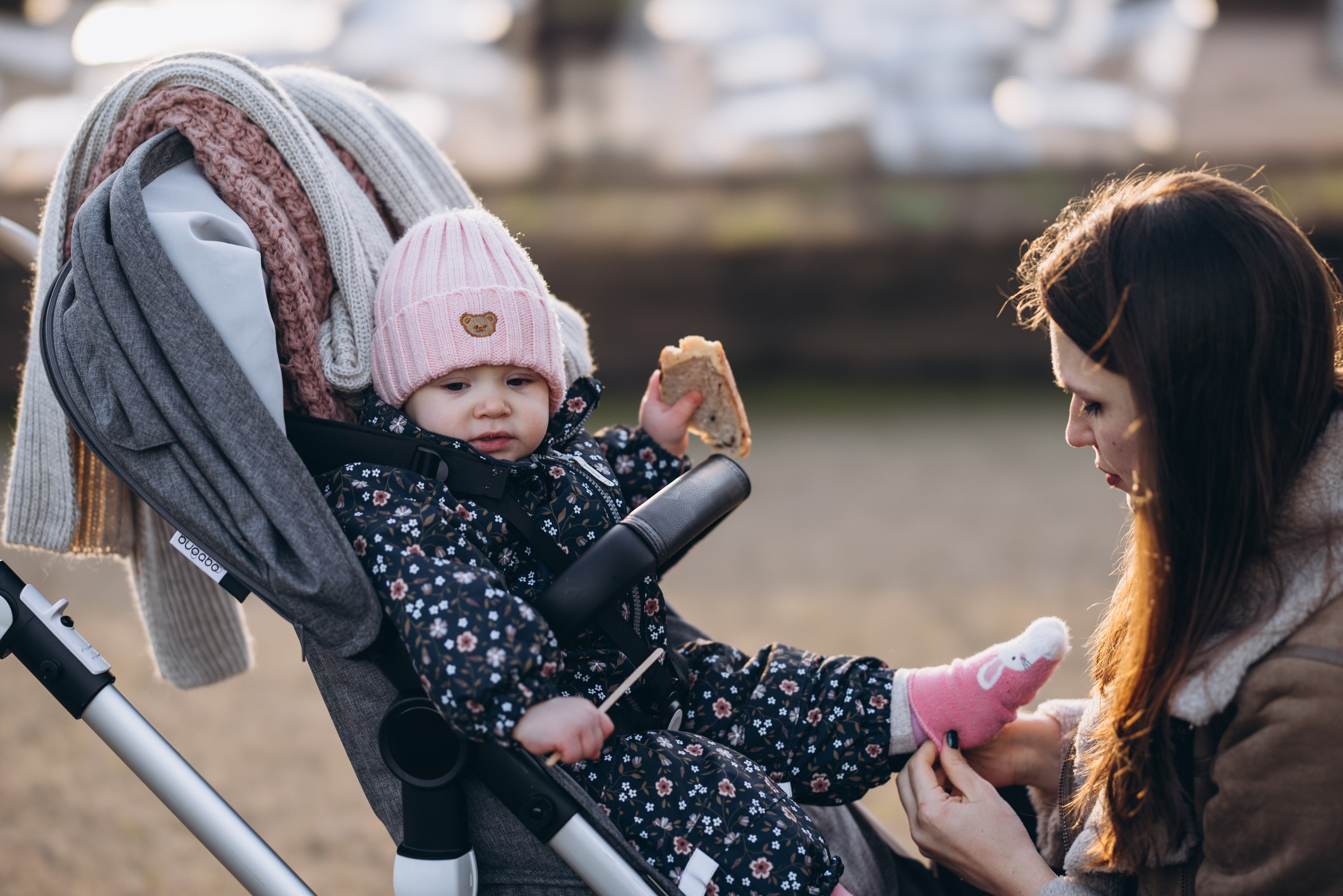 Asel with mum. Anastasia Klink, Photographer in London