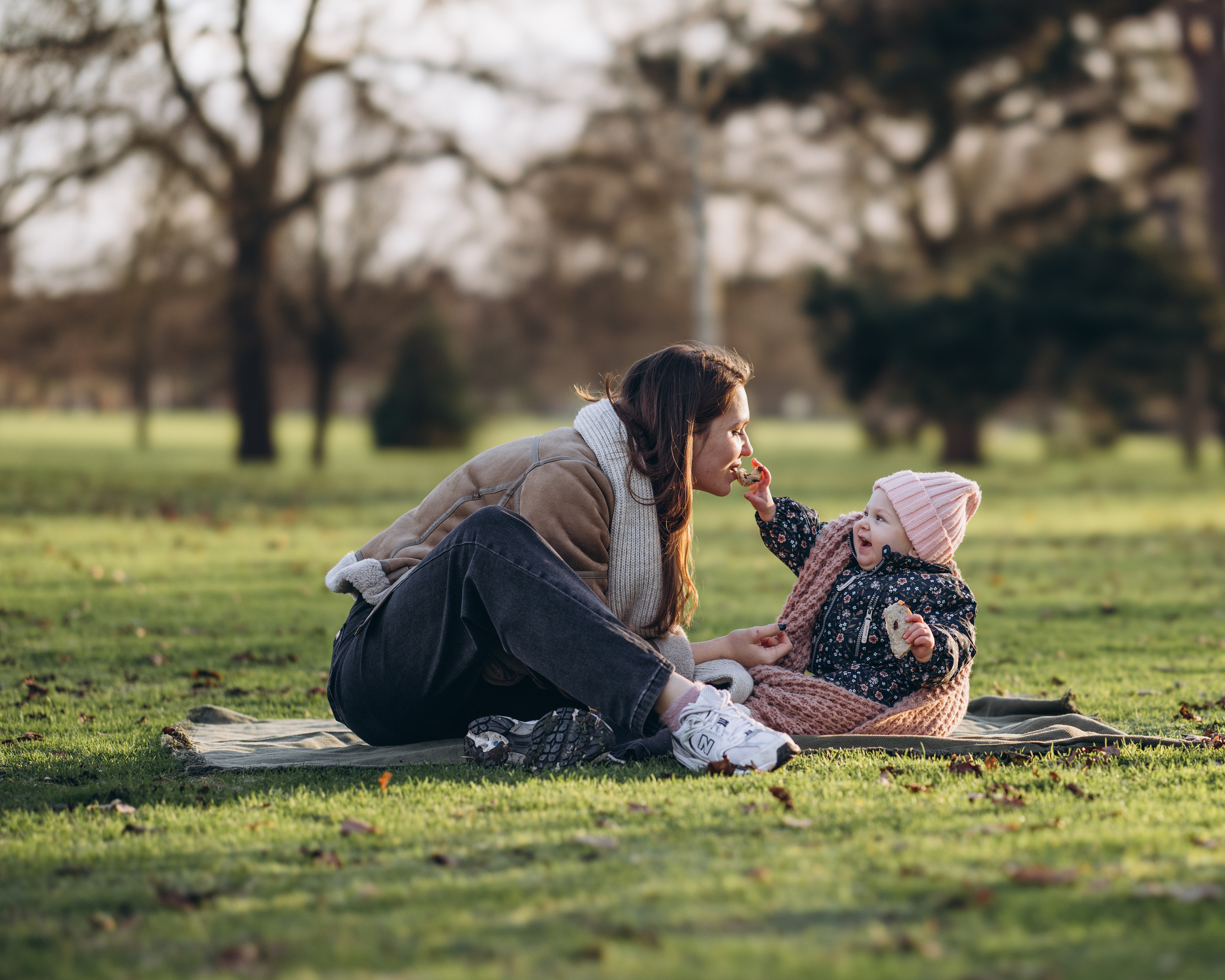 Asel with mum. Anastasia Klink, Photographer in London