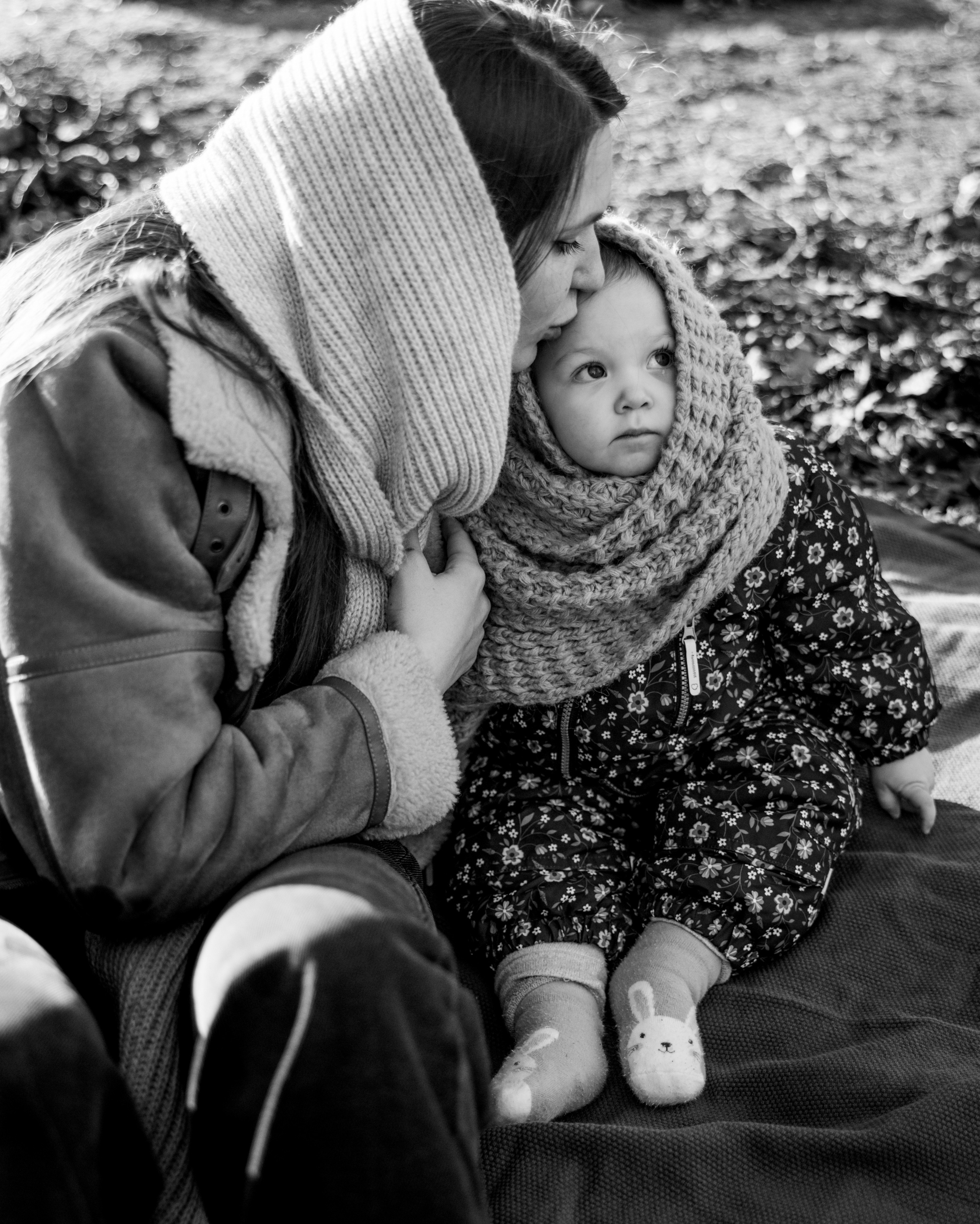 Asel with mum. Anastasia Klink, Photographer in London