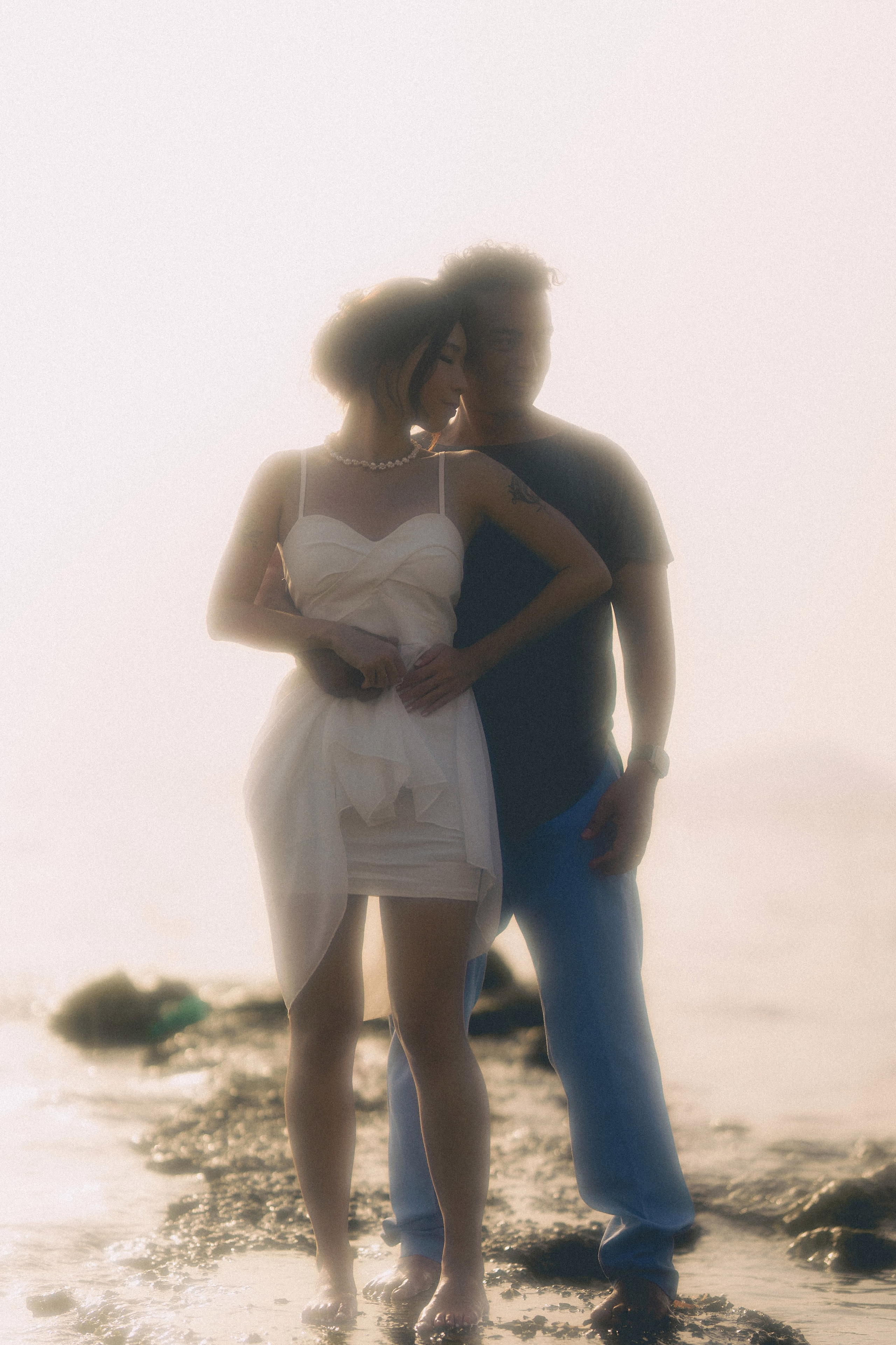 Laura and Claudio engagement in Evoia. Photographer in Greece Kristina