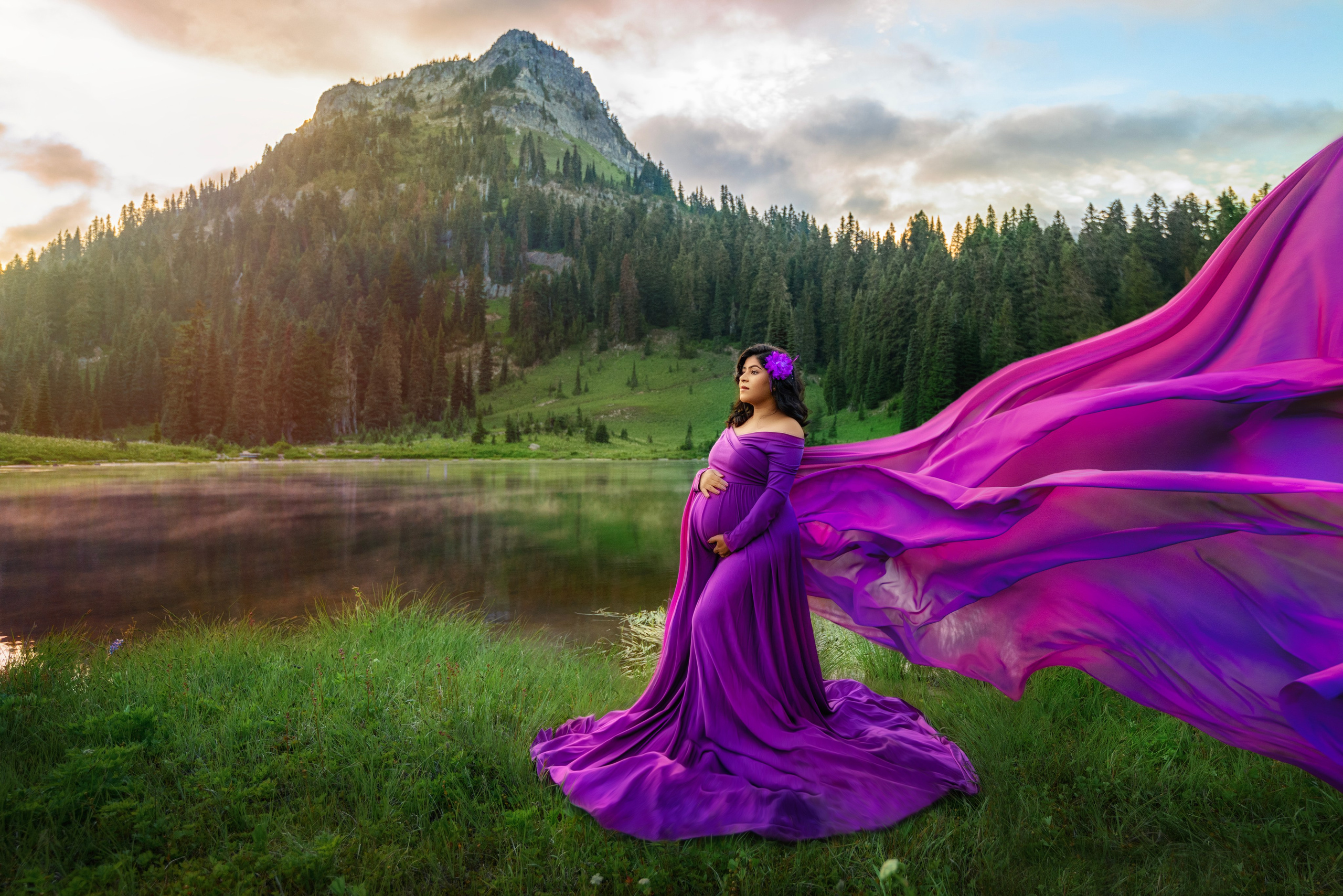 Megha. Wedding & family photography in Seattle area. Helen Michelle photographer