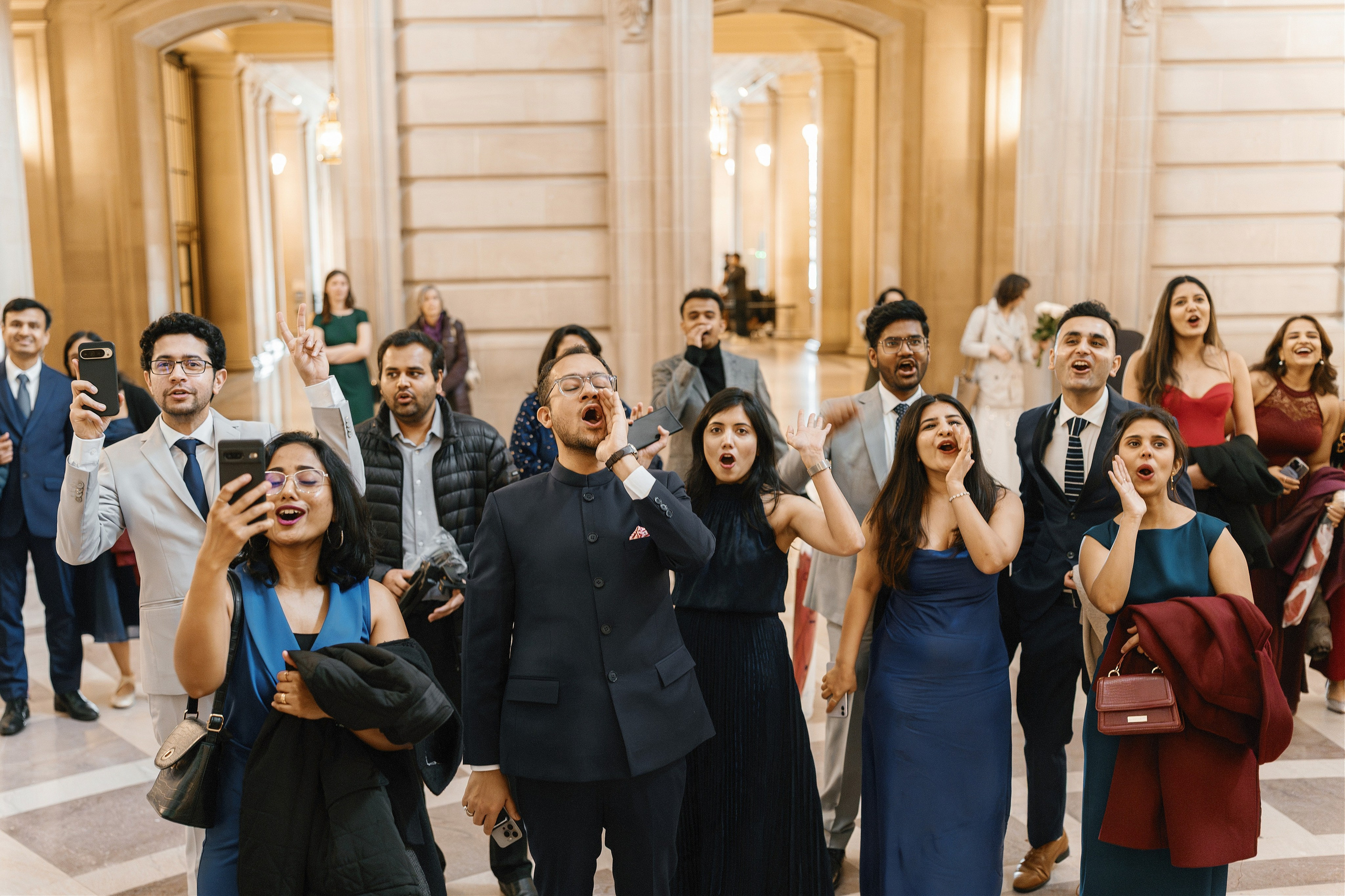 San Francisco City Hall Wedding. Wedding Photography & Videography Team in California, Los Angeles, San Francisco, San Diego and Travel