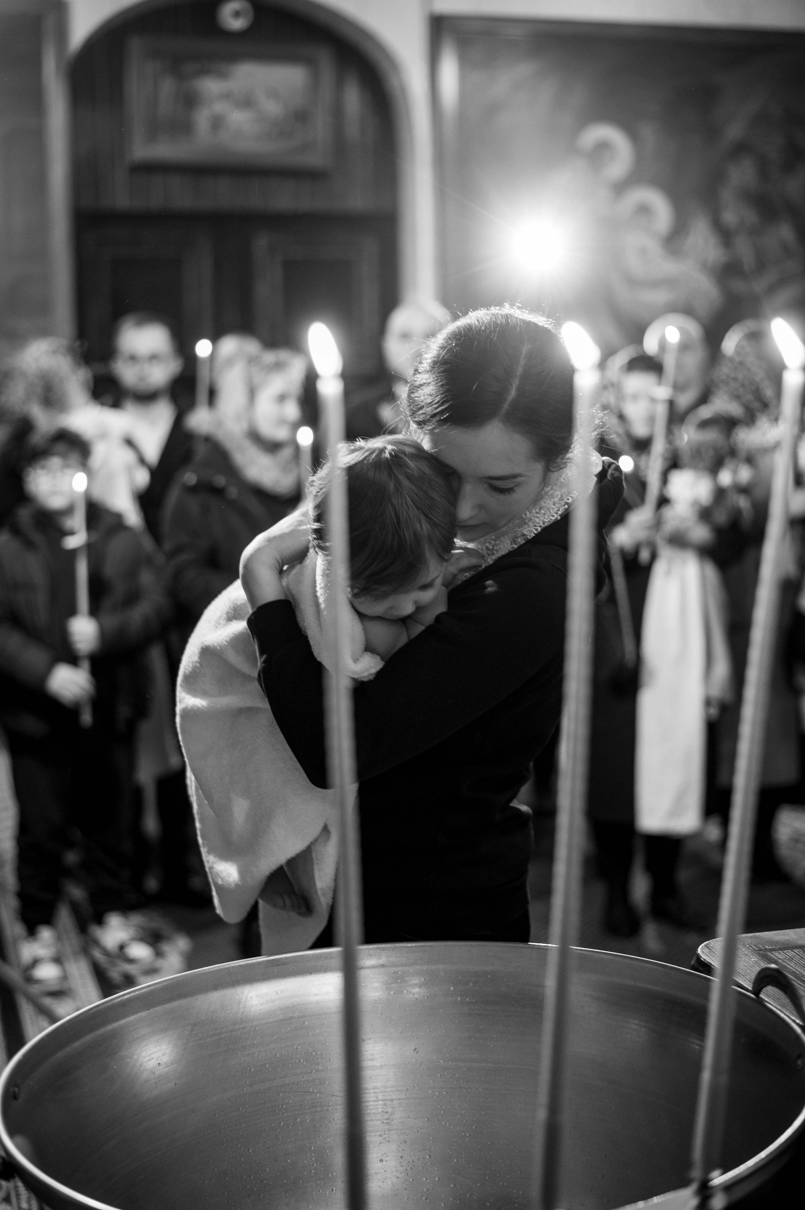 Botezul Ariei. Fotograf Cătălina Munteanu