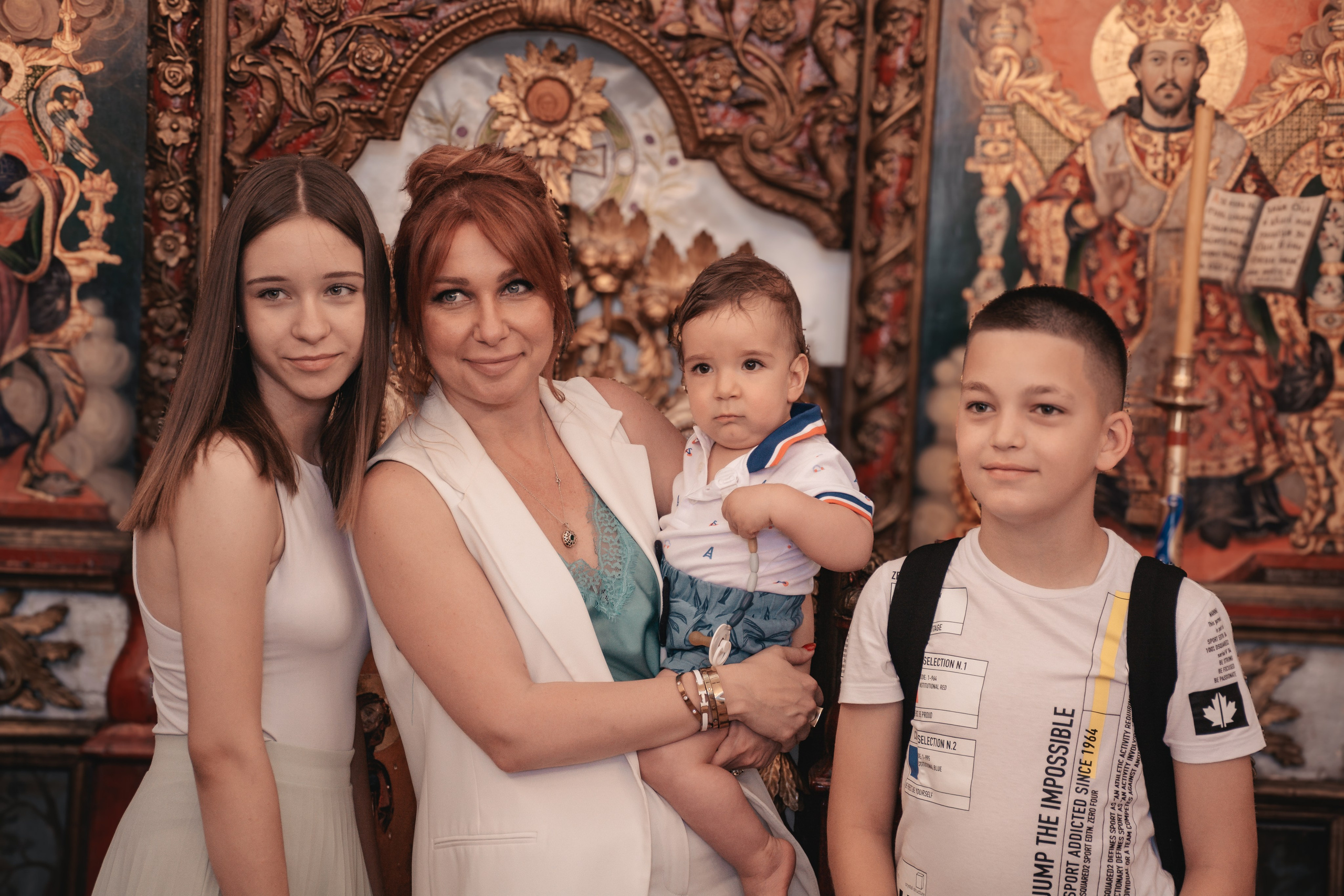 Lazar, krštenje i rođendan. BambinaaPhotography