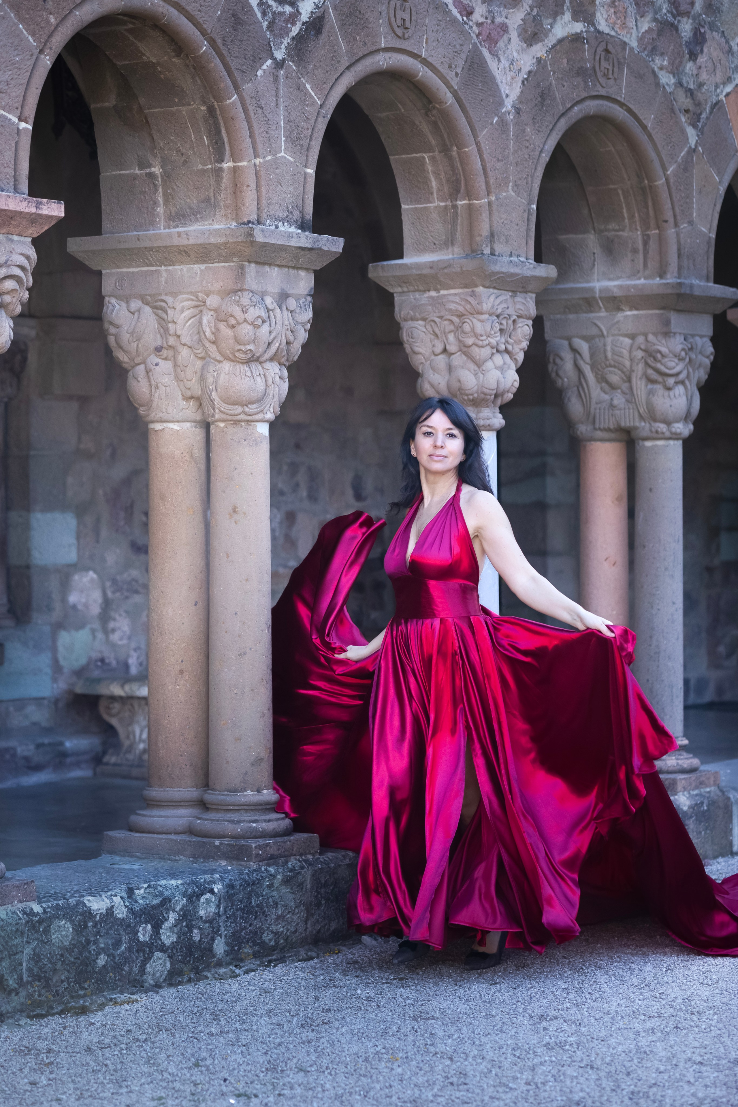 Long dresses shooting. Photographer in Munich