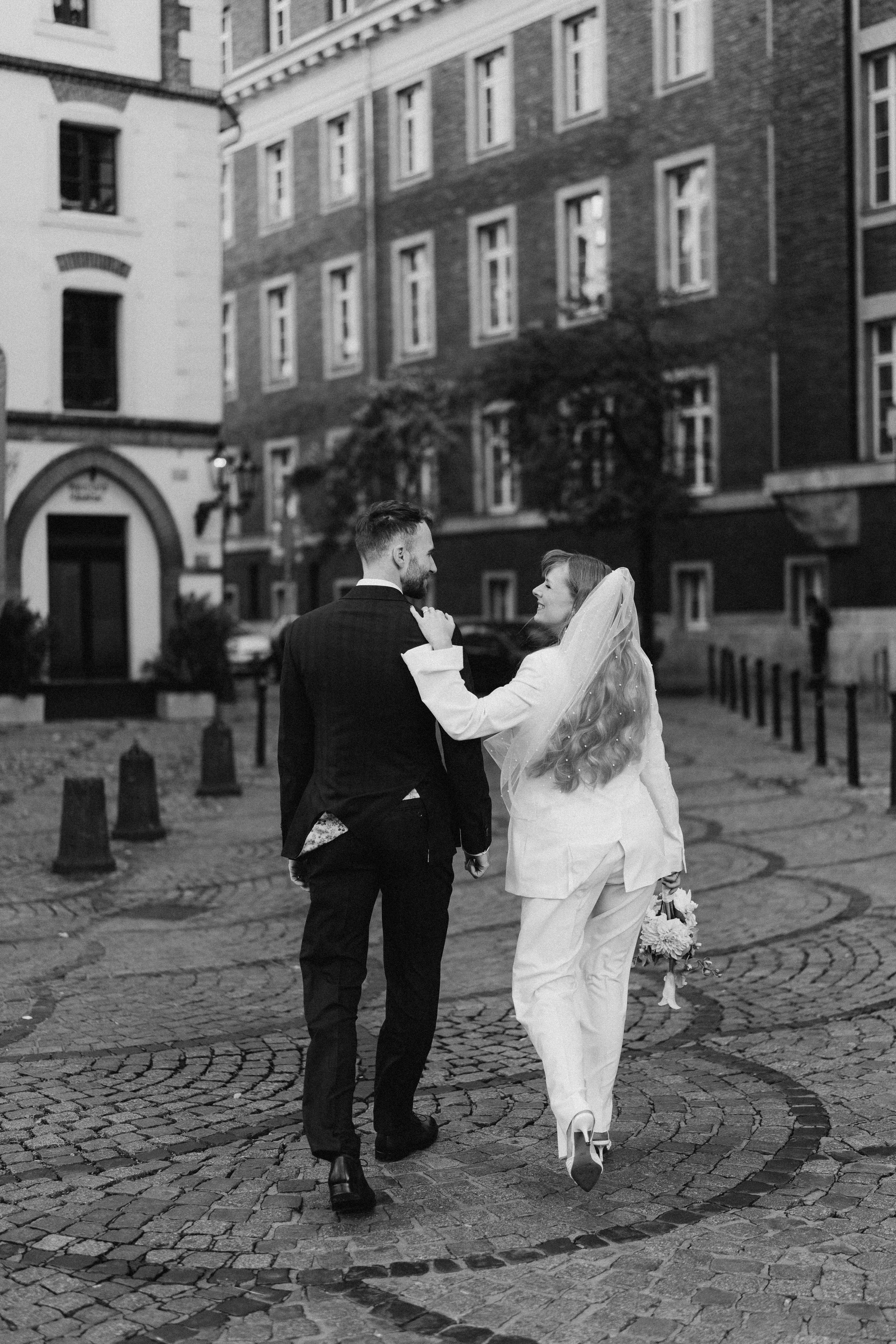 Hannah & Kai Düsseldorf. Hochzeitfotografin Düsseldorf, NRW Nadja Holzmann