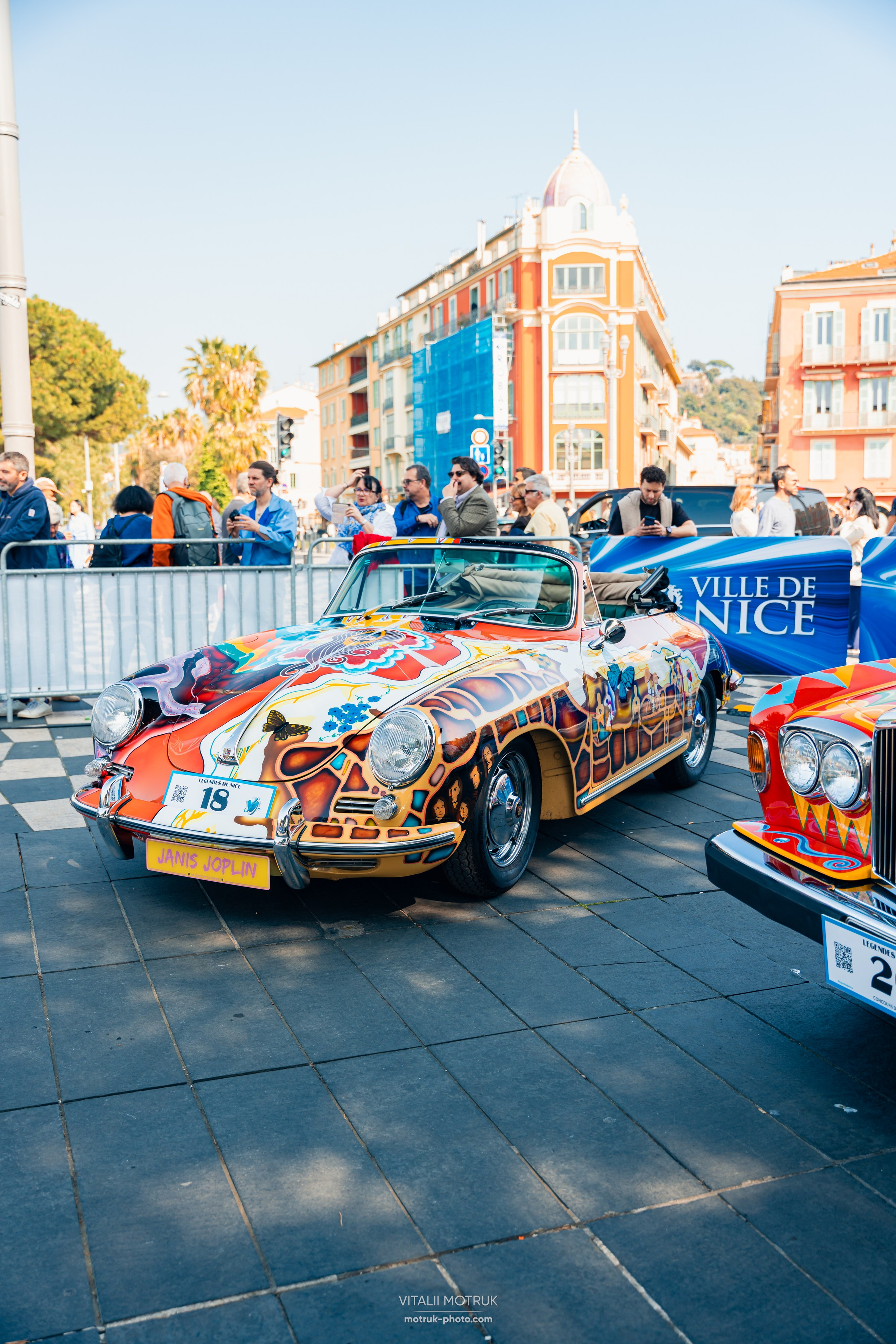 Legends de Nice. Photographe de voitures à Paris — Vitalii Motruk