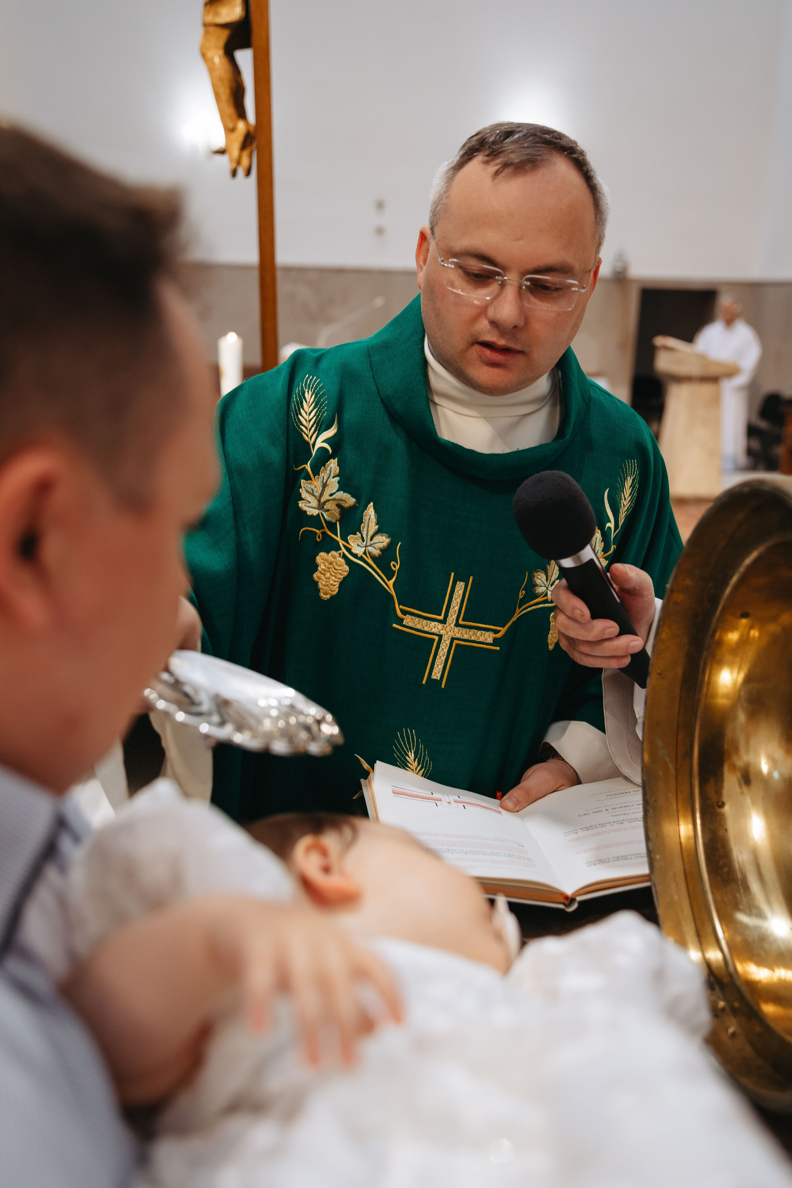 Chrzest Święty i roczek Gabrieli