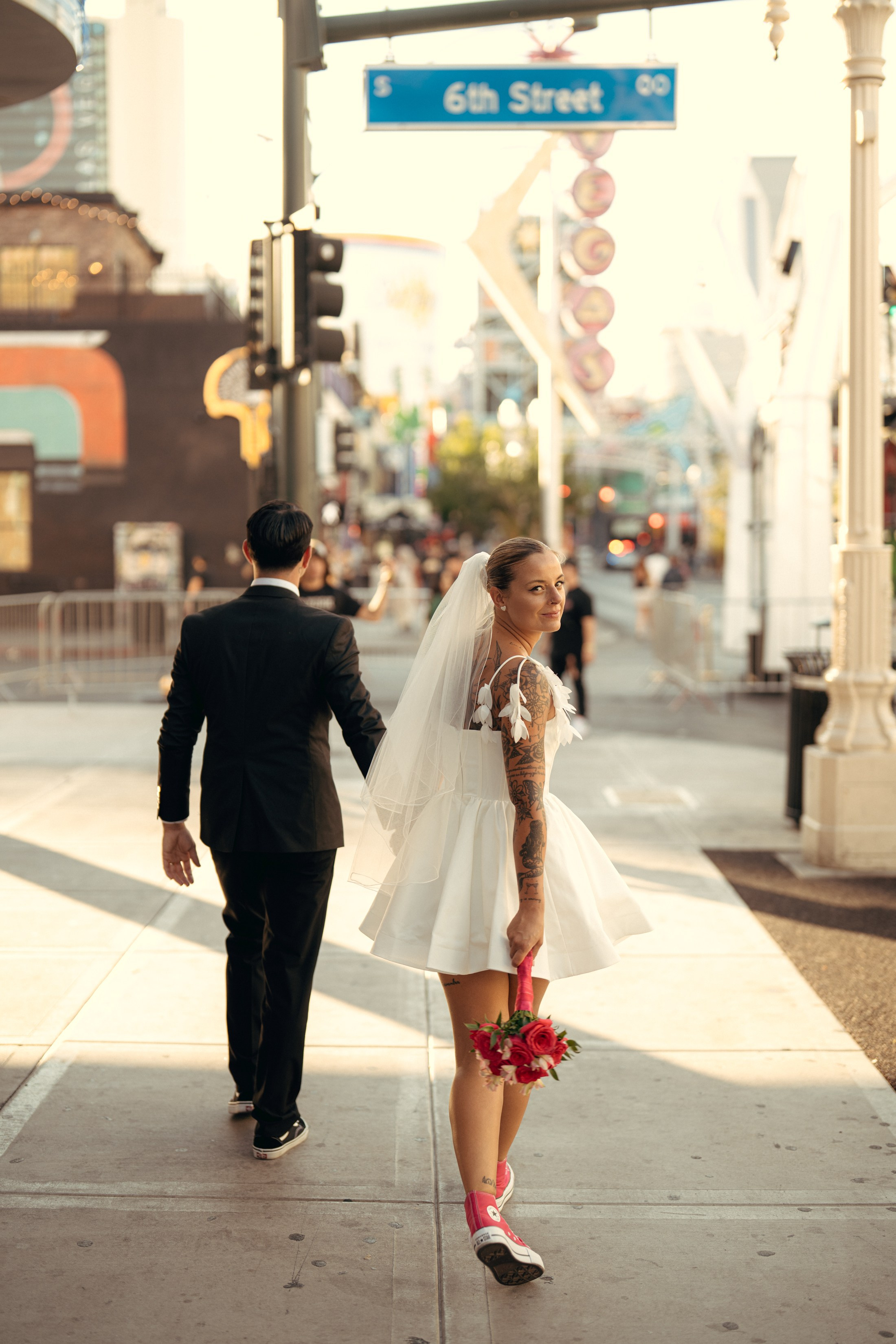 Klara&Marsel. Wedding & elopement photographer Viktoriya Kravtsov. Las Vegas