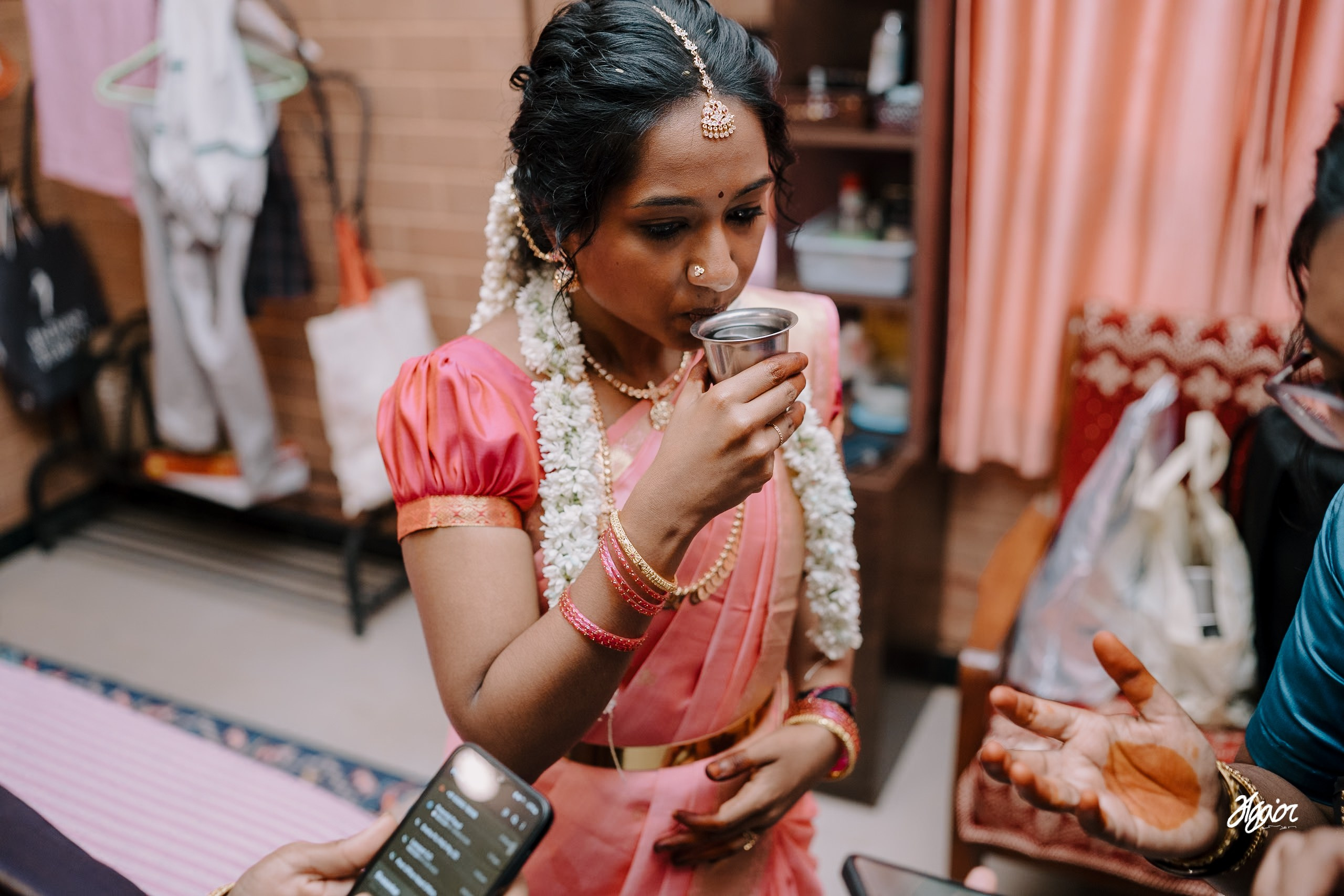 Wedding documentary photography in Pondicherry. Agam Vizha