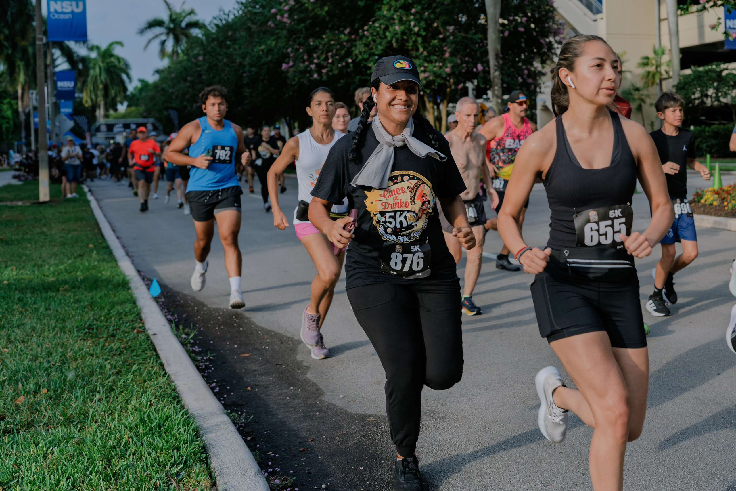 CINCO de DRINKO 5k RUN. ФОТОГРАФ ФЛОРИДА МАЙАМИ