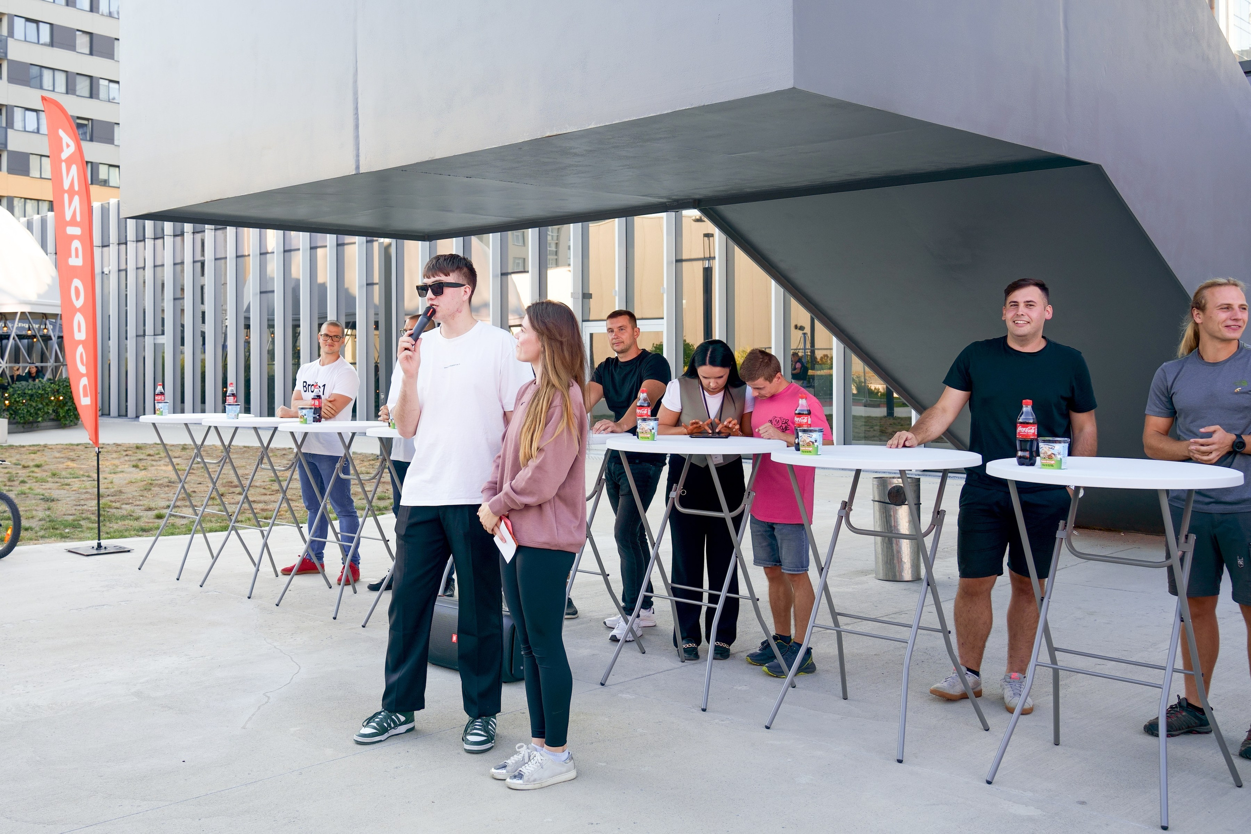 Dodo Pizza Picų Valgymo Čempionatas!. Elina Sapiega fotografė Vilniuje