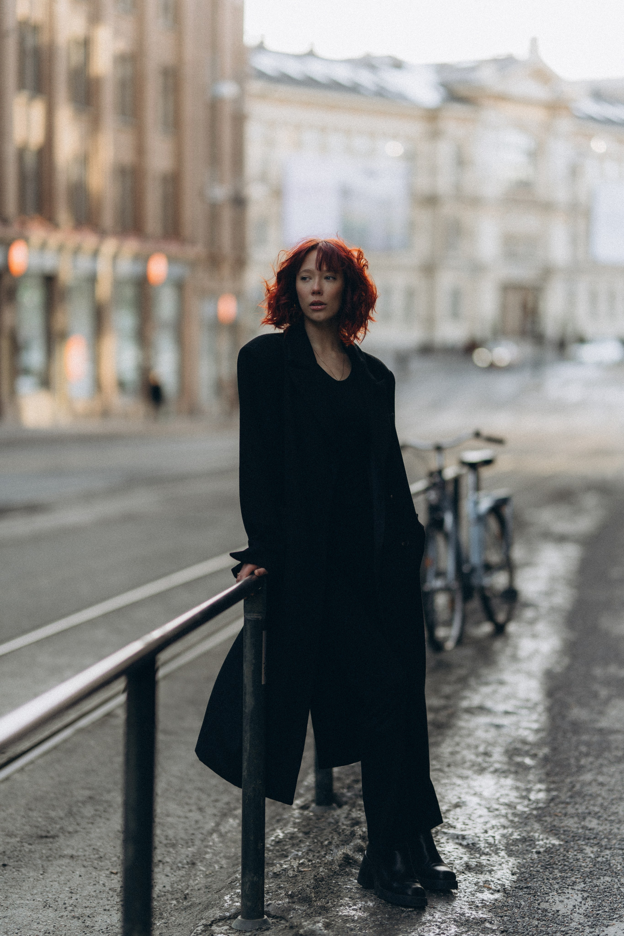 Portraits in city of Helsinki. Wedding and potrait photographer in Helsinki Vickan O