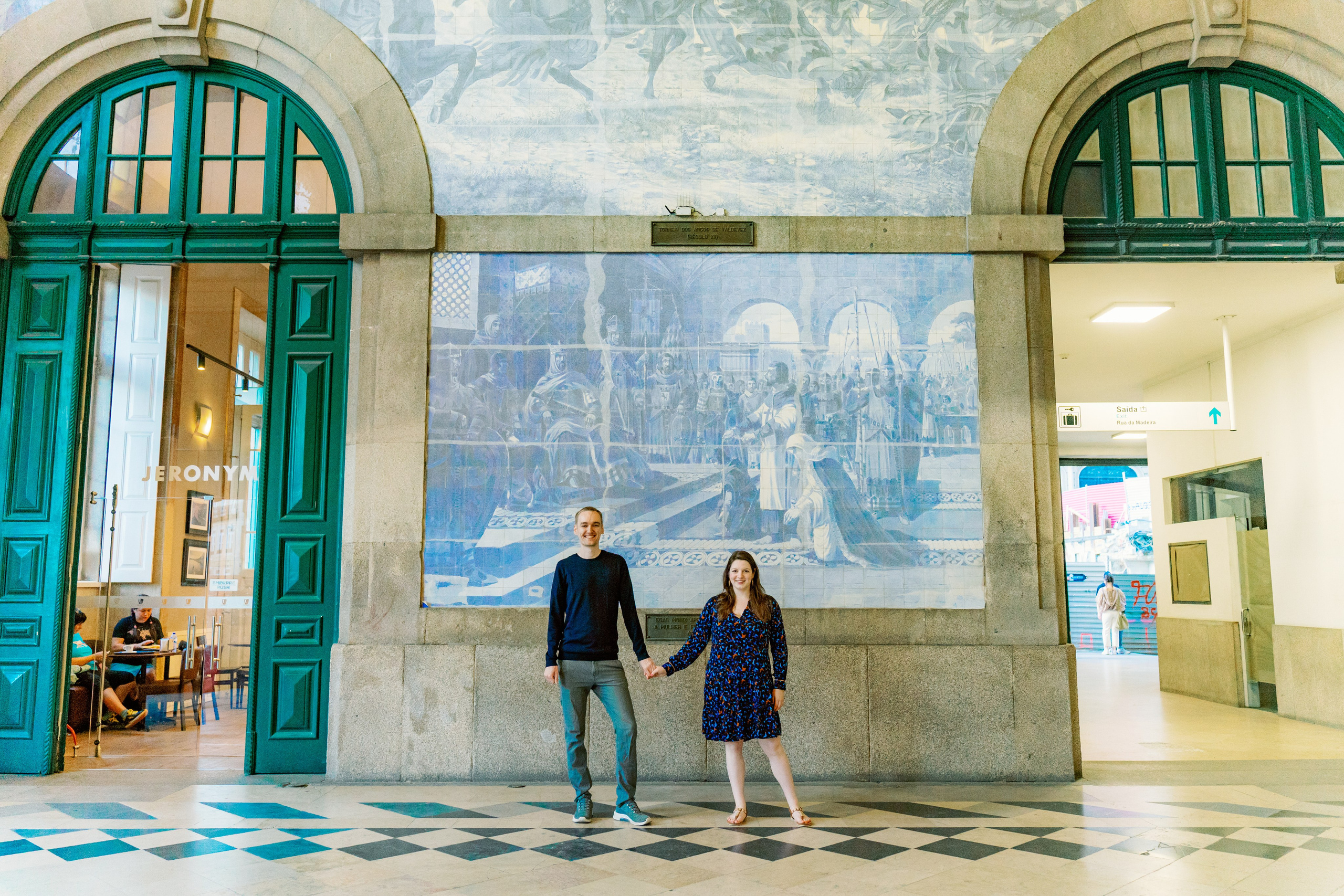 Кэролайн и Марвин в Порту и Вила-Нова-ди-Гая. Фотограф и видеограф в Португалии