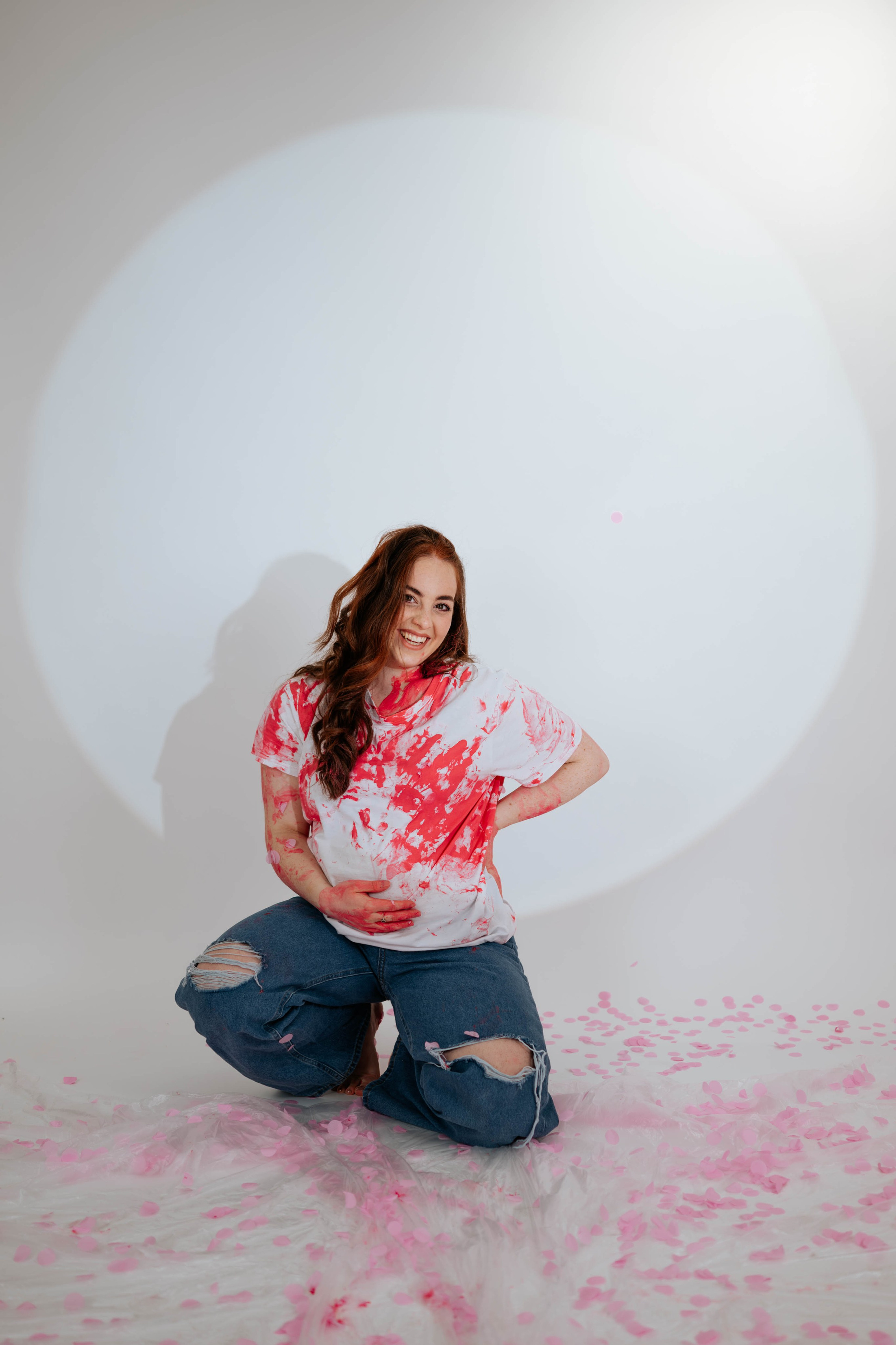 Lara - otkrivanje pola. Dečiji i porodični fotograf