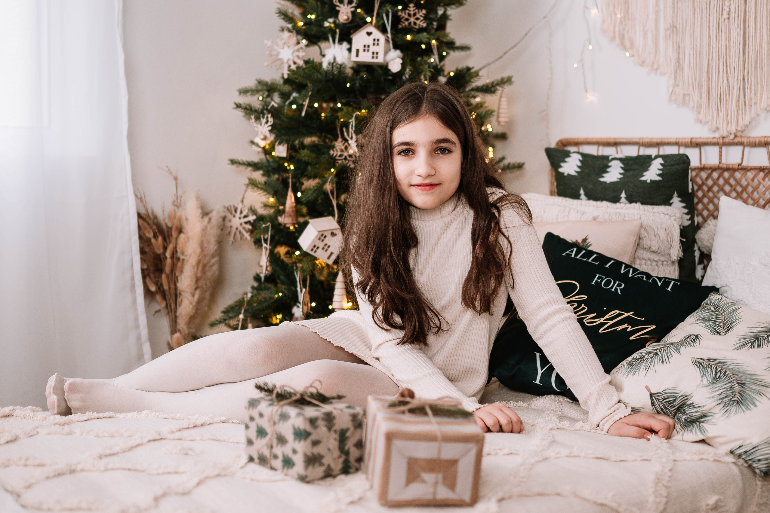 Sara, Vuk, Nevena i Ivan - novogodišnje fotografisanje. Dečiji i porodični fotograf