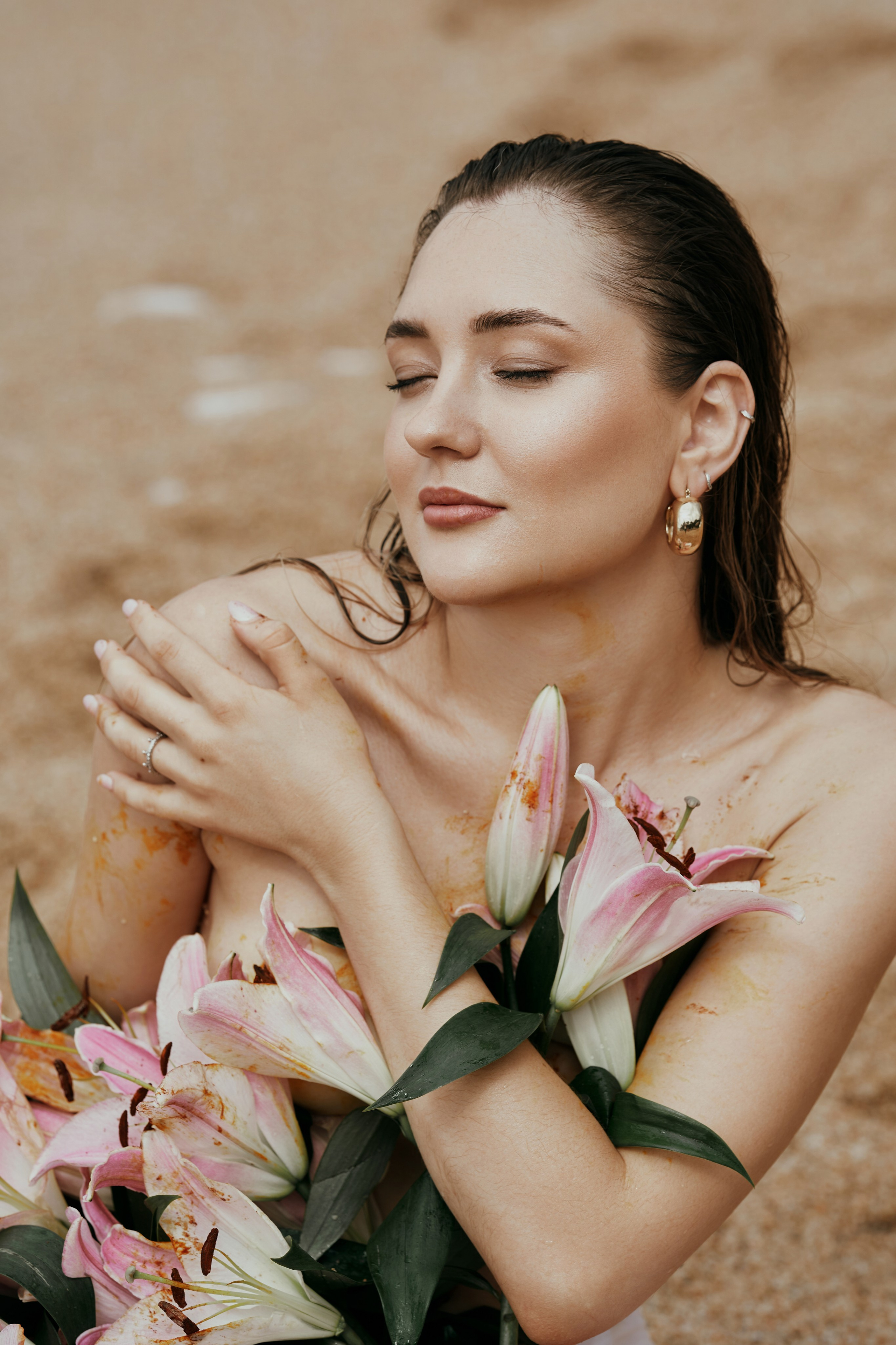 Пляж. Кристина. Фотограф в Барселоне Жанна Захарченко